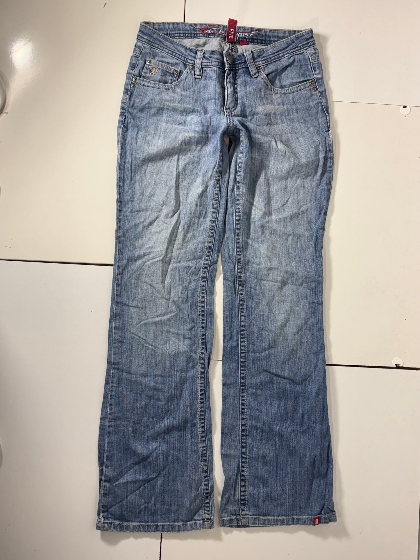 Lågmidjade jeans stl: S