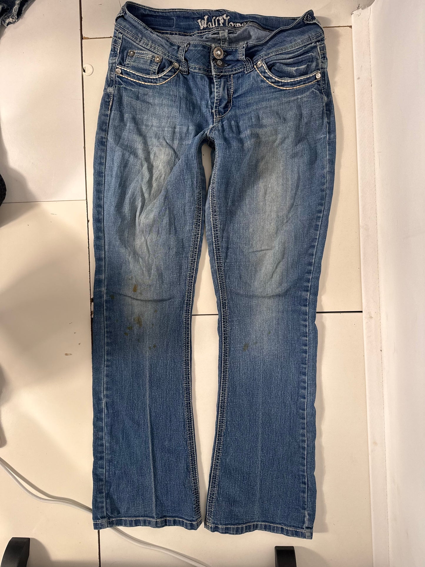 Lågmidjade jeans stl: M