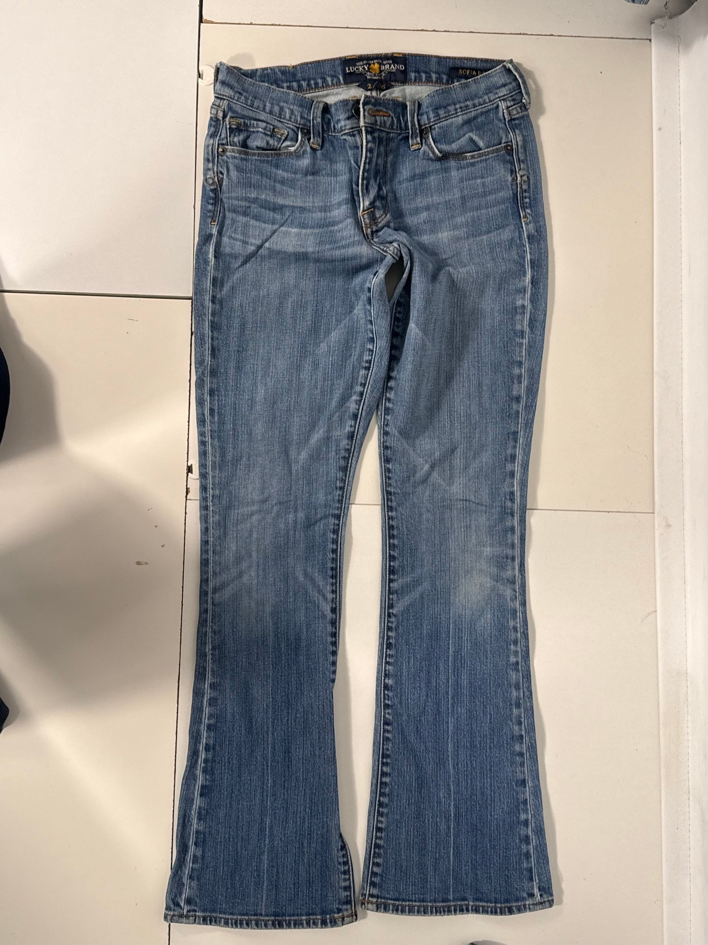 Lavtaljede jeans str: XS