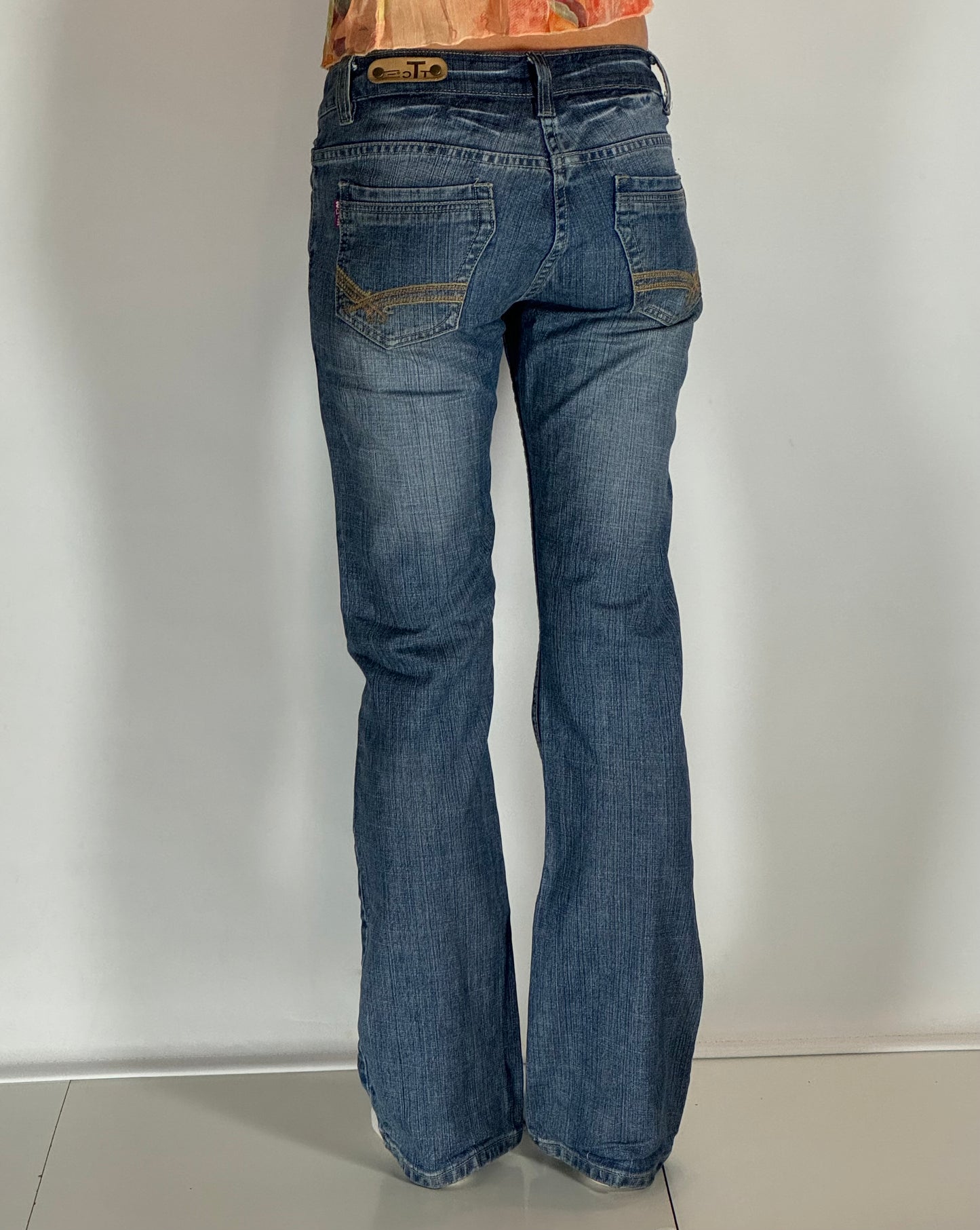 Lågmidjade jeans stl: S