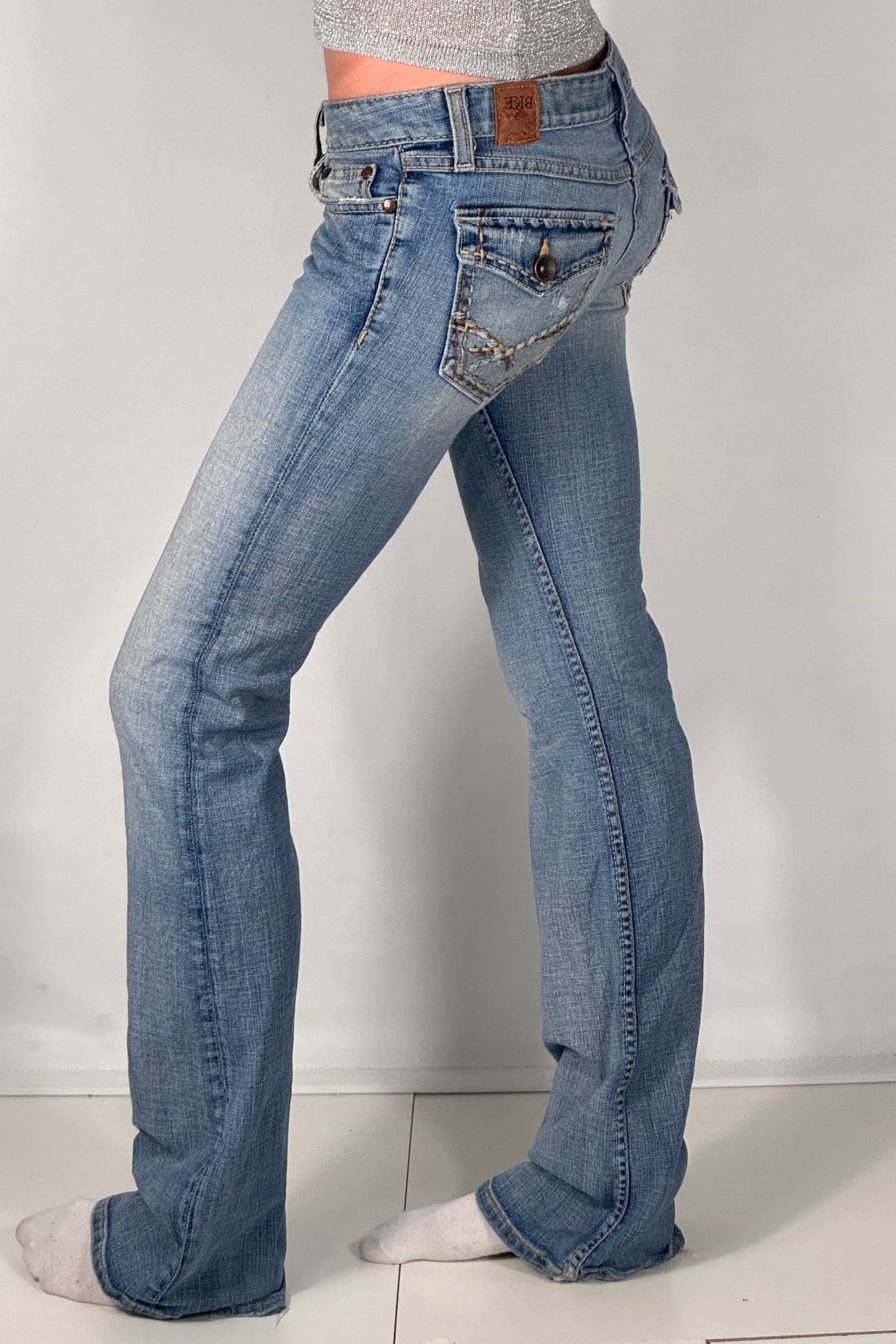 Lågmidjade jeans stl: S