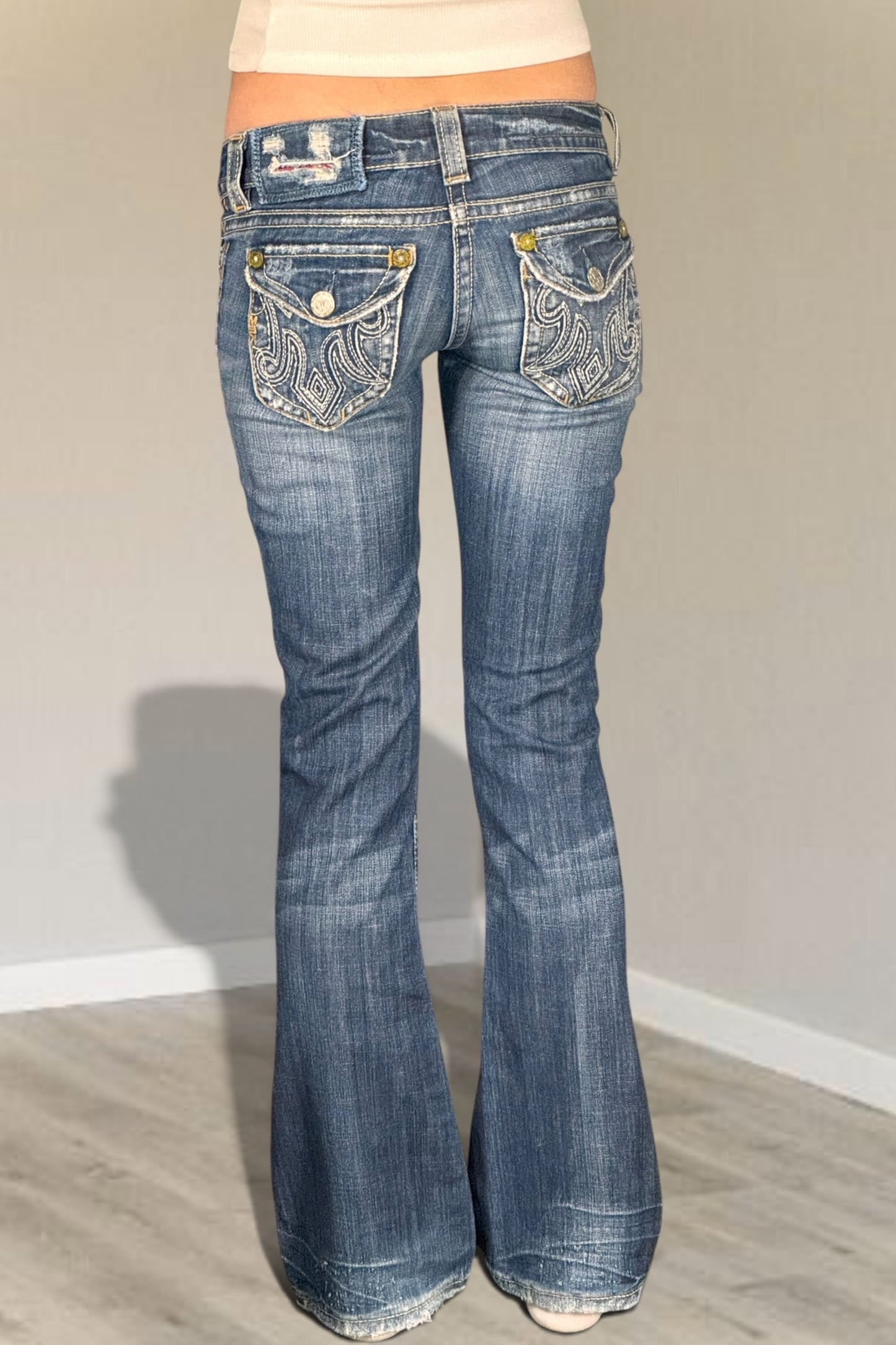 Lågmidjade jeans stl: XS