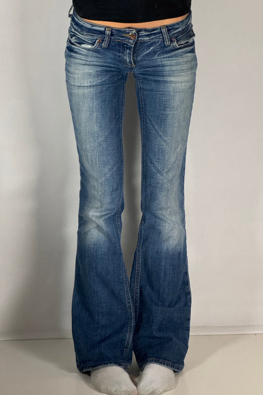 Lågmidjade jeans stl: XS