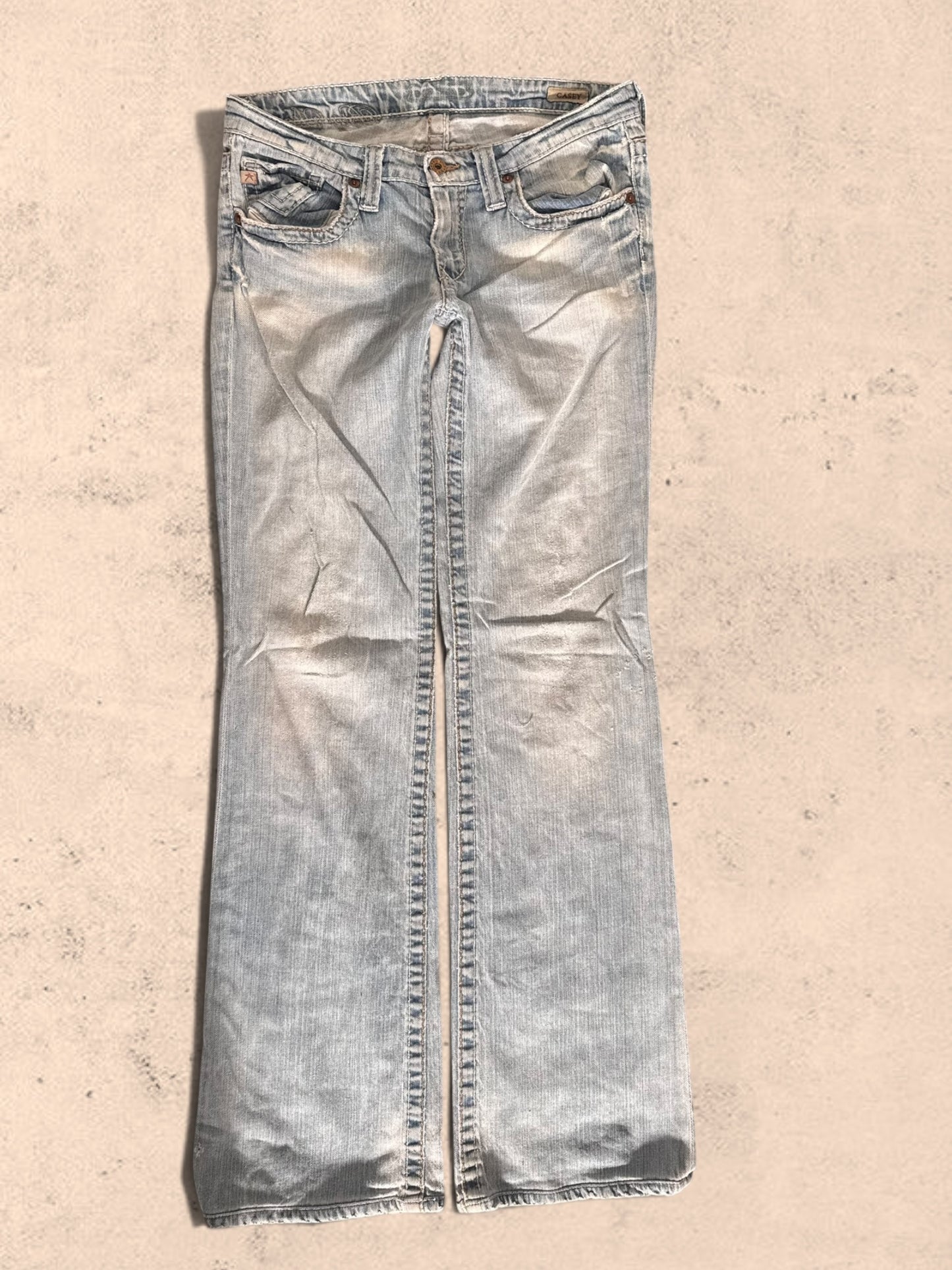 Lågmidjade jeans stl: S