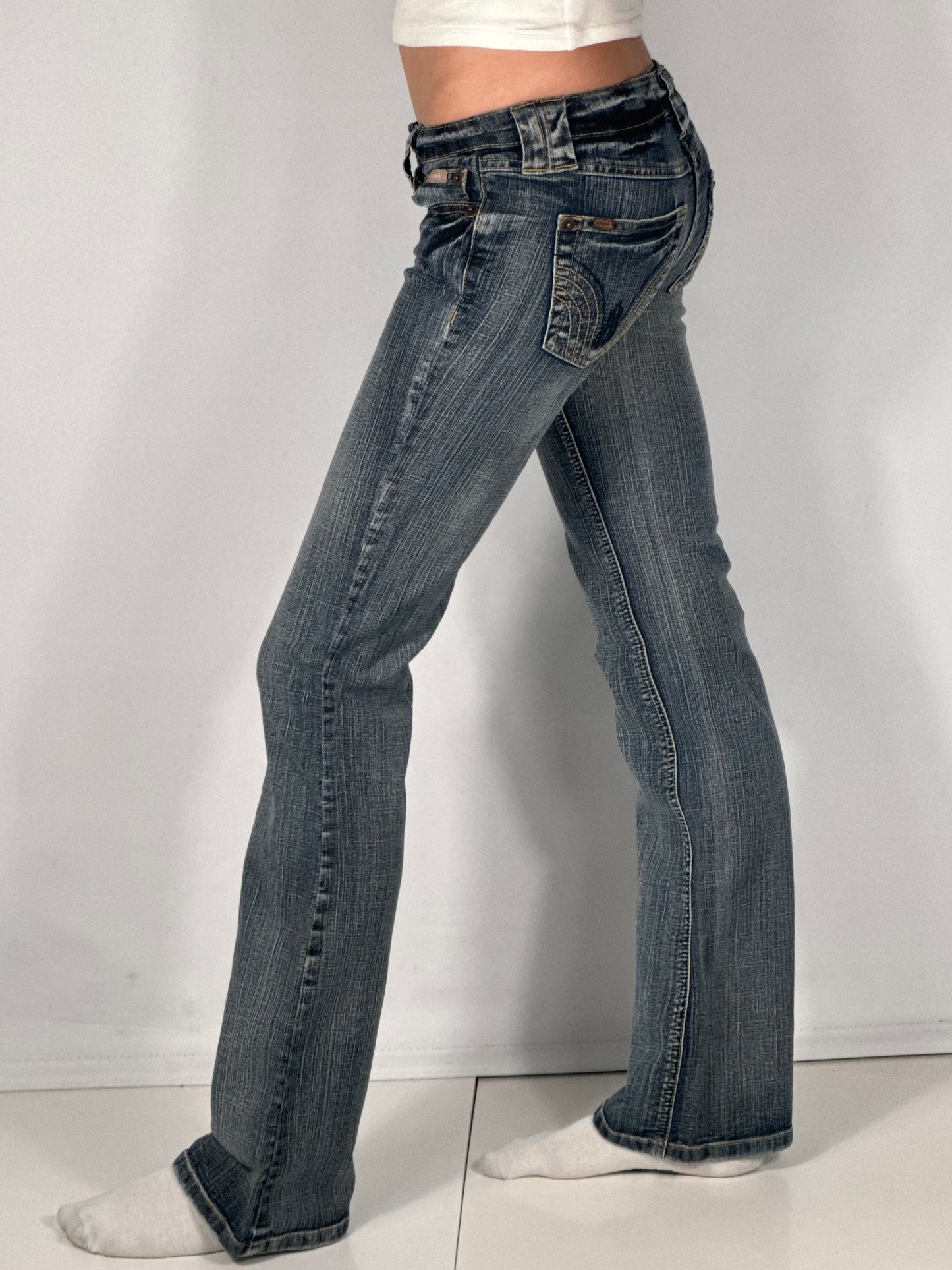 Lavlivede jeans str: XXS