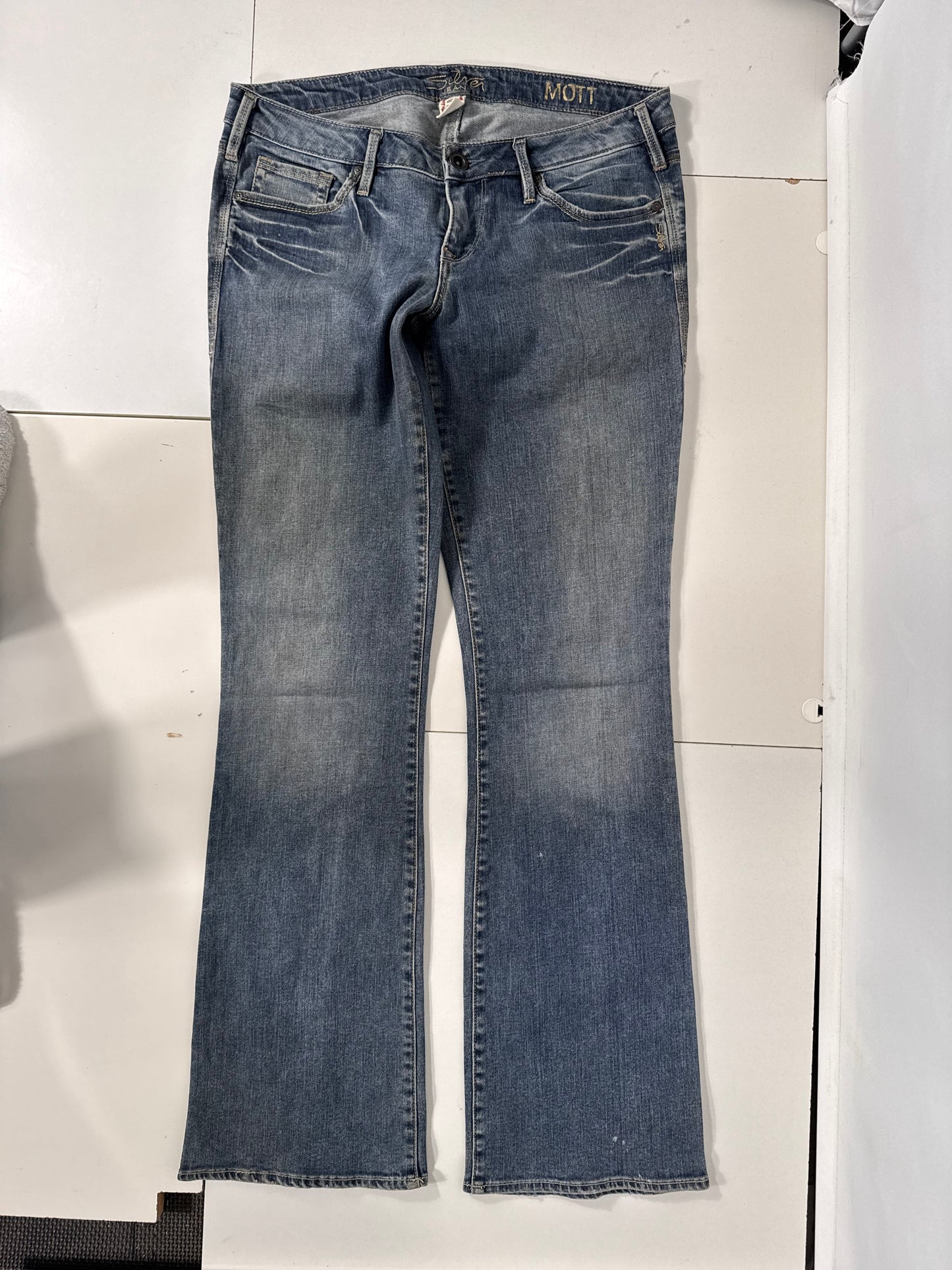 Lågmidjade jeans stl: M