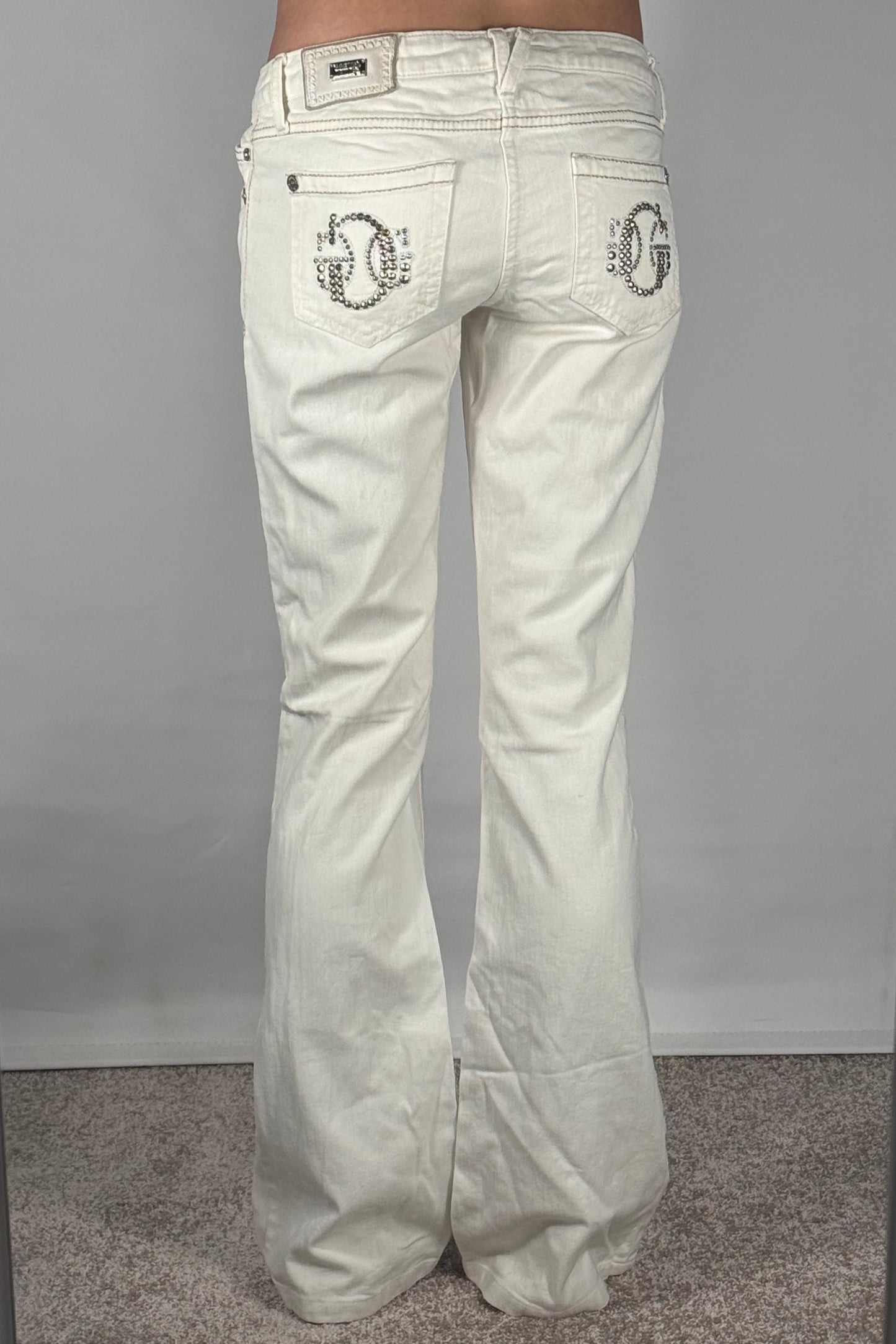 Lågmidjade jeans stl: XS