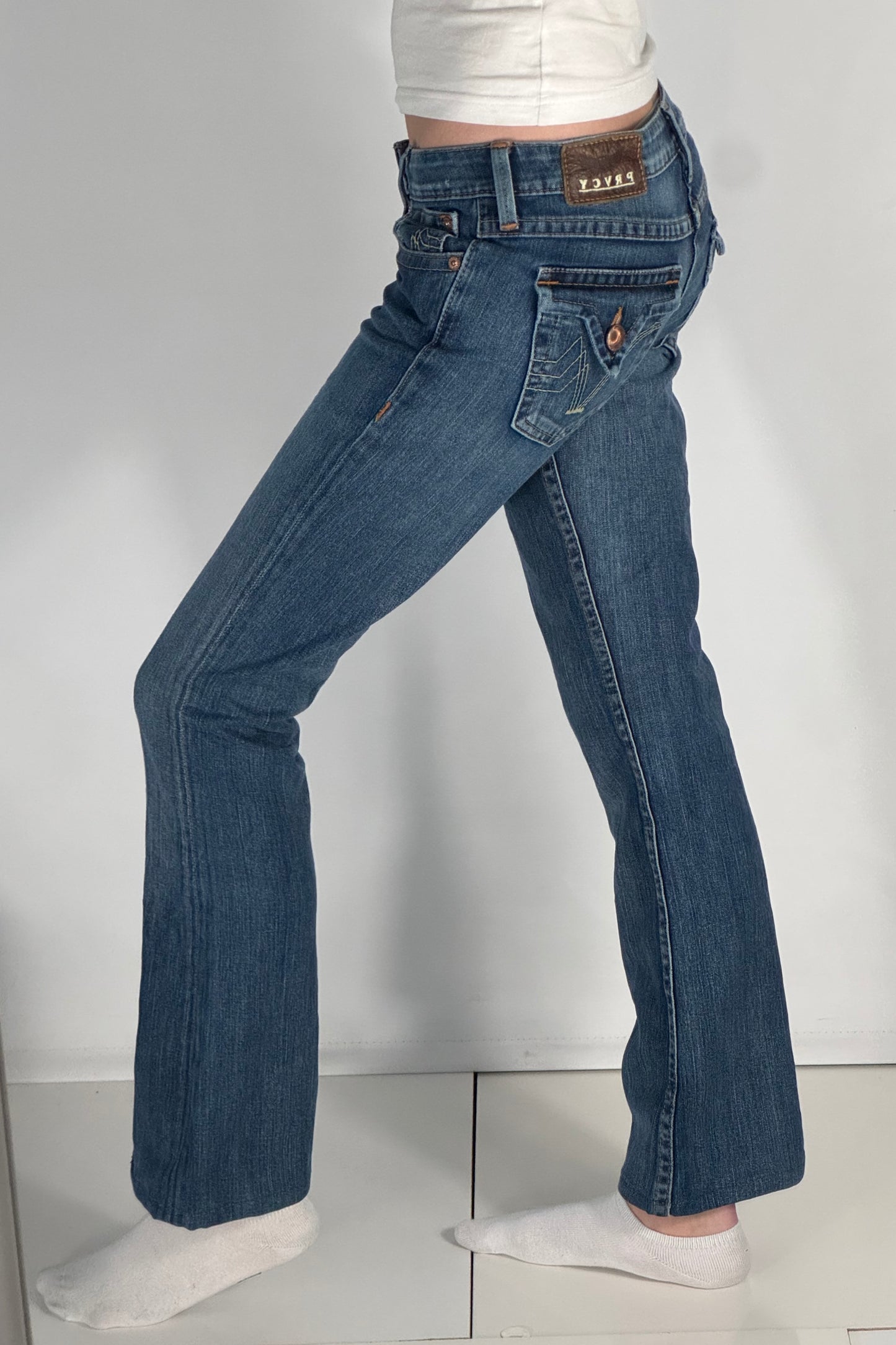 Lågmidjade jeans stl: XS