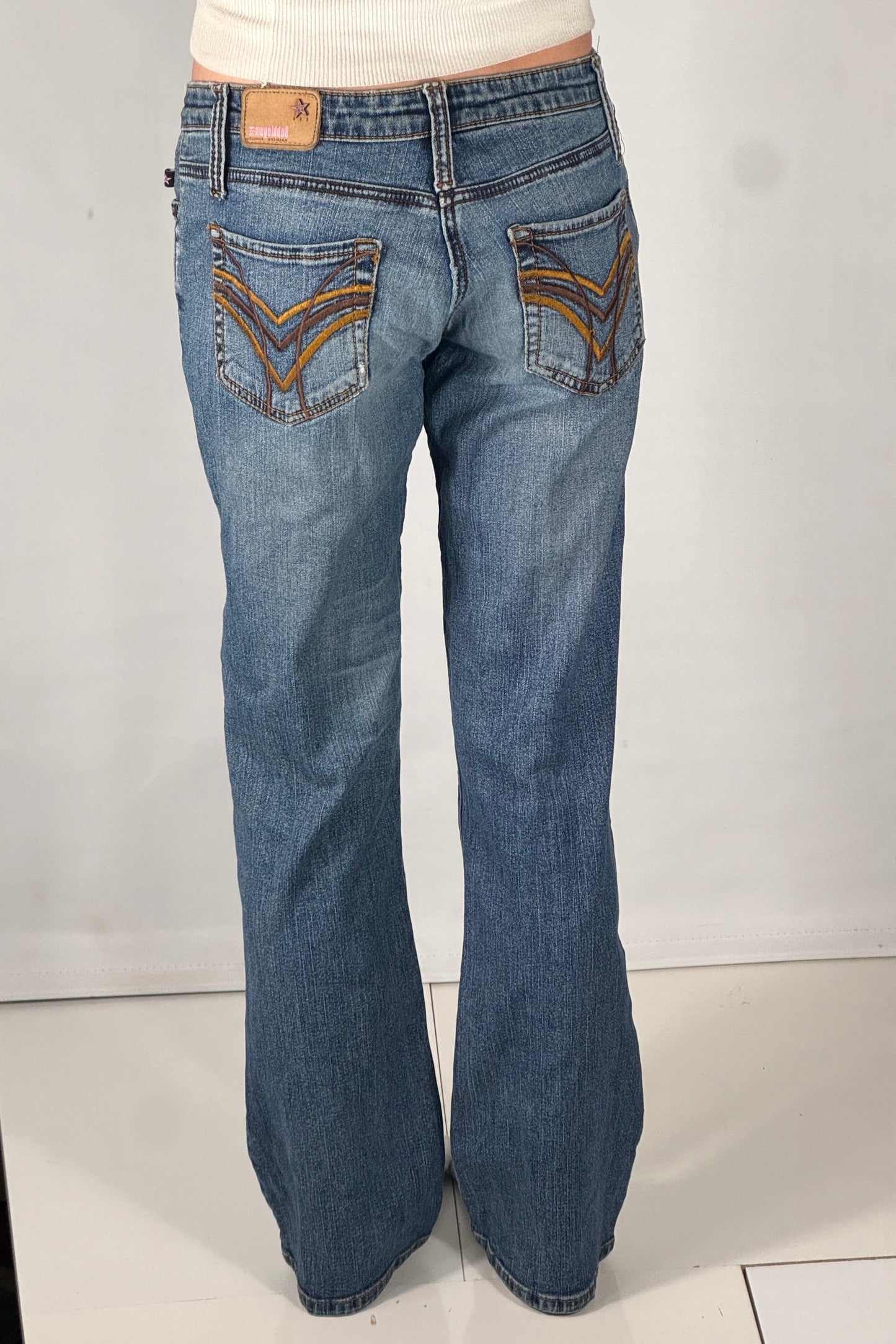 Lågmidjade jeans stl: XS