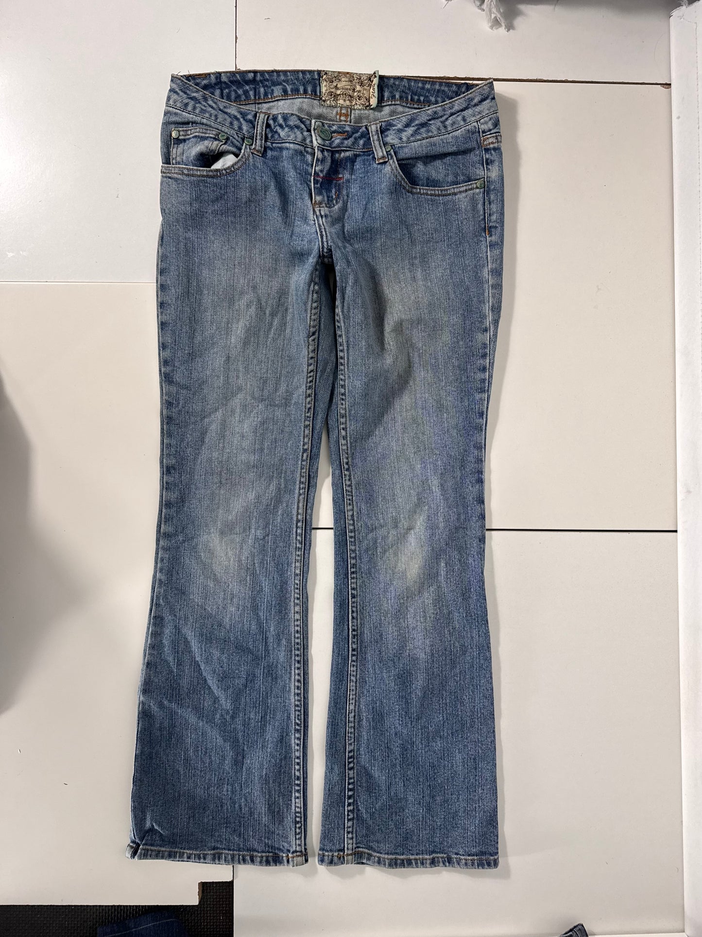 Lågmidjade jeans stl: S