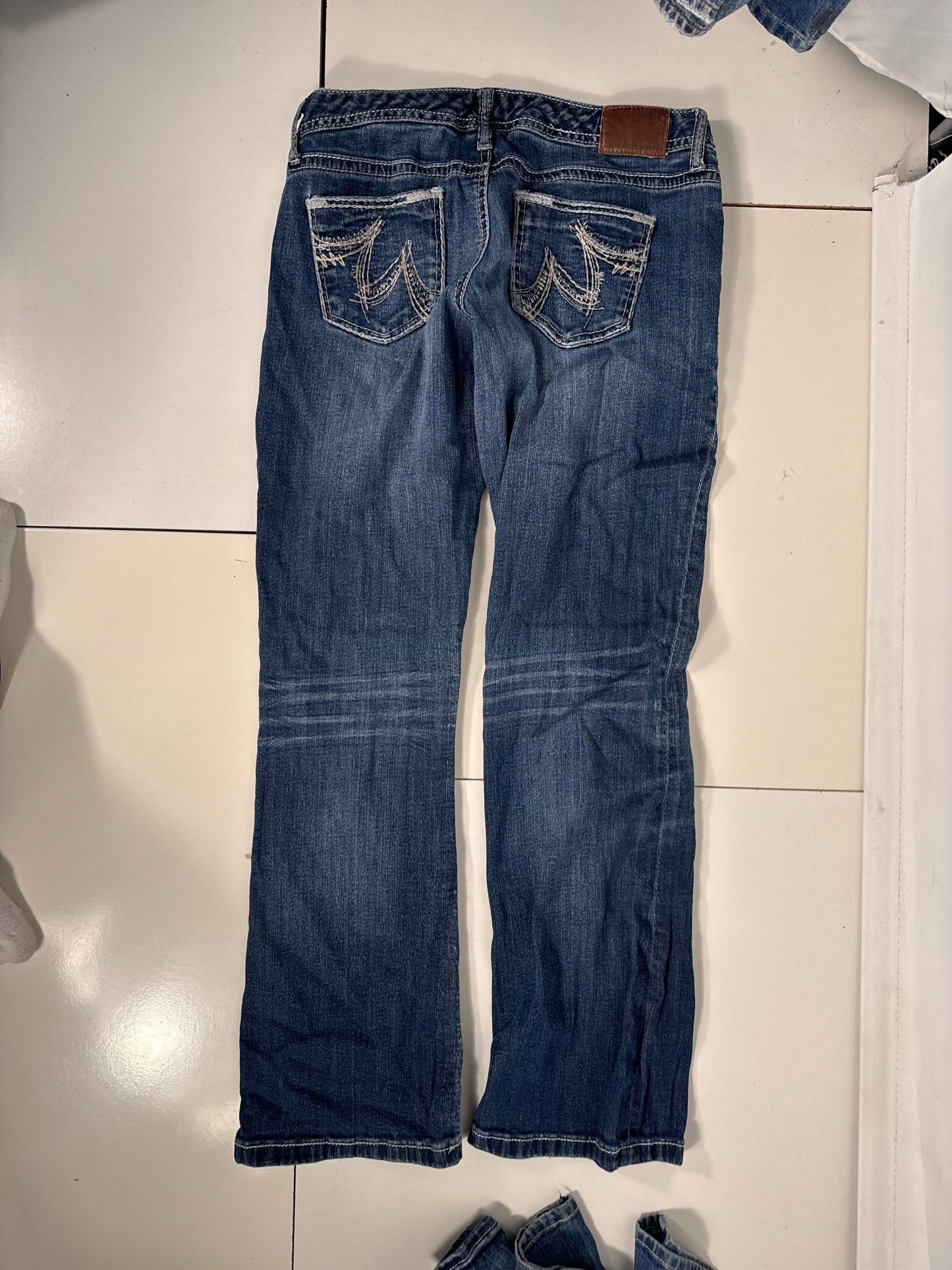 Lågmidjade jeans stl: S
