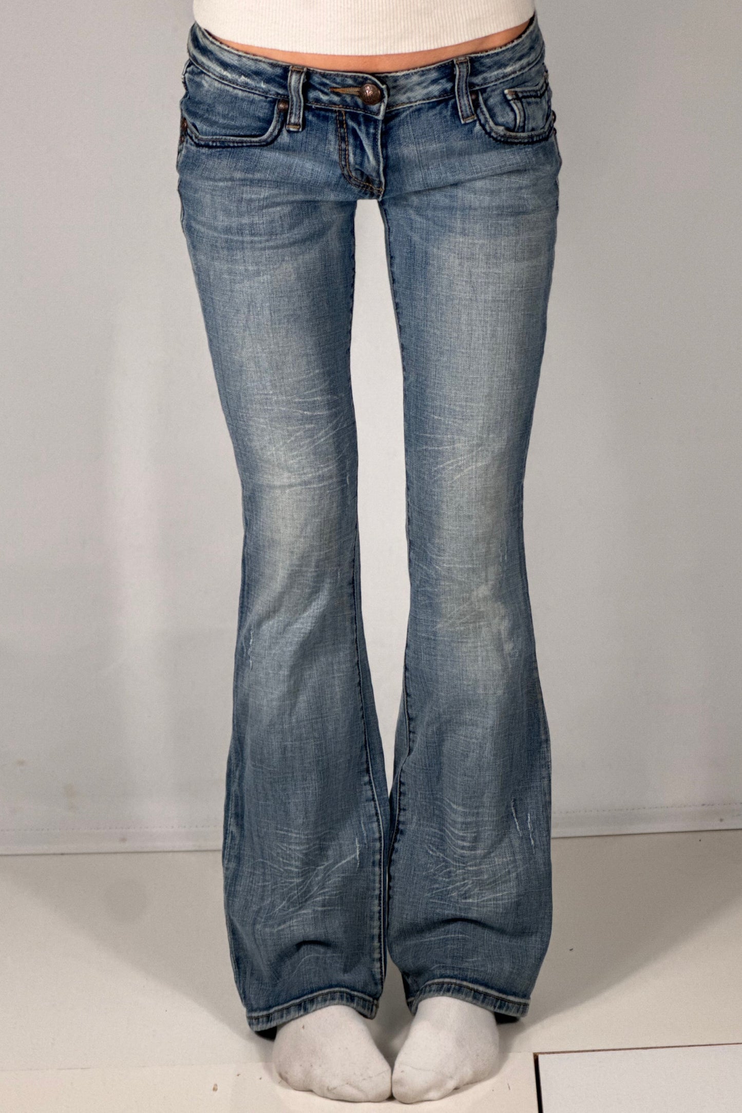 Lavtaljede jeans str: XS/S