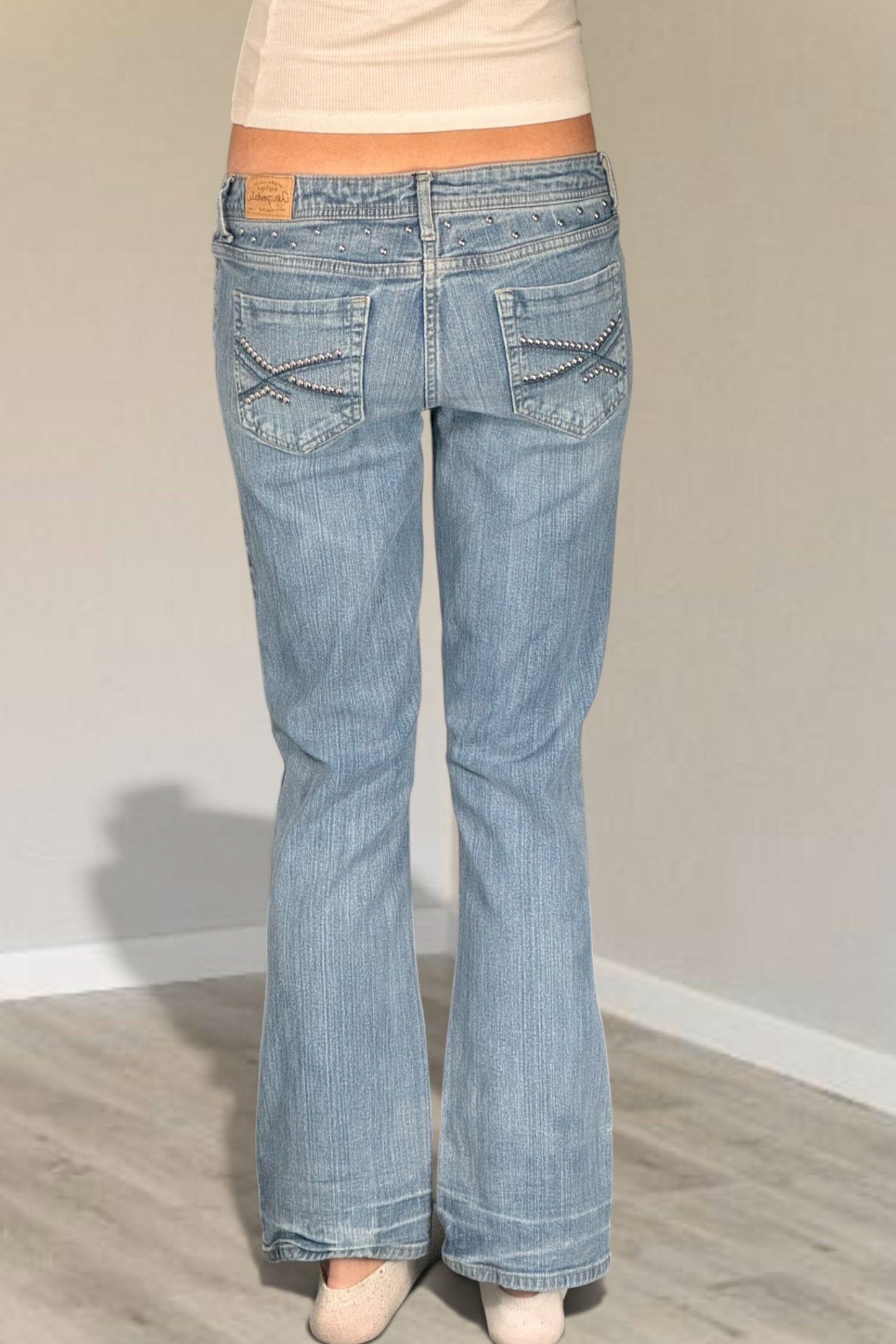 Lågmidjade jeans stl: S