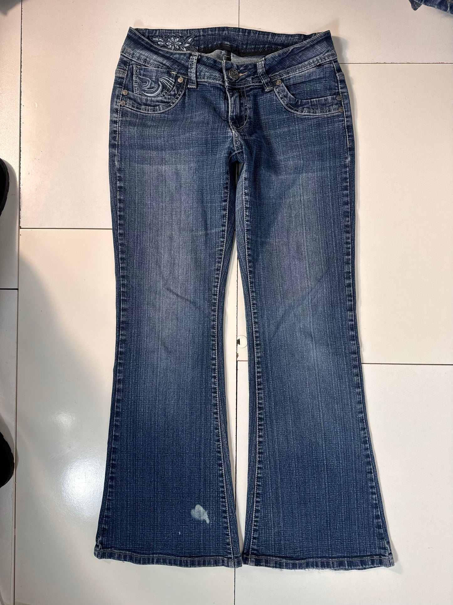 Lågmidjade jeans stl: S