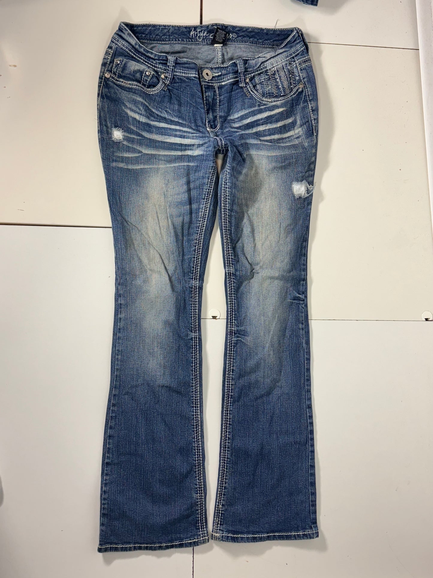 Lågmidjade jeans stl: M