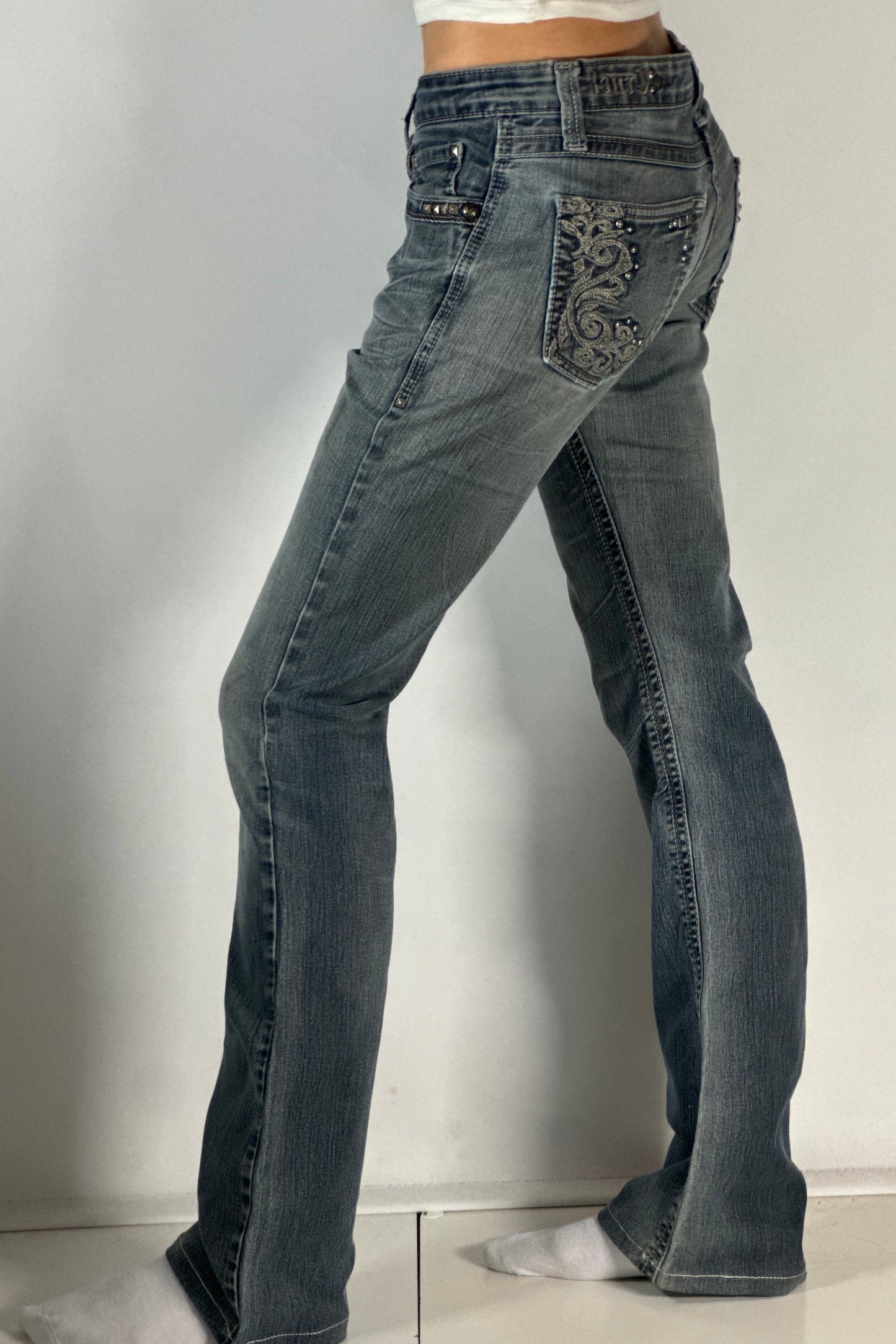 Lågmidjade jeans stl: XS