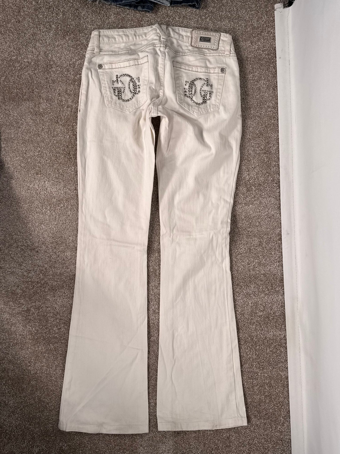 Lågmidjade jeans stl: XS