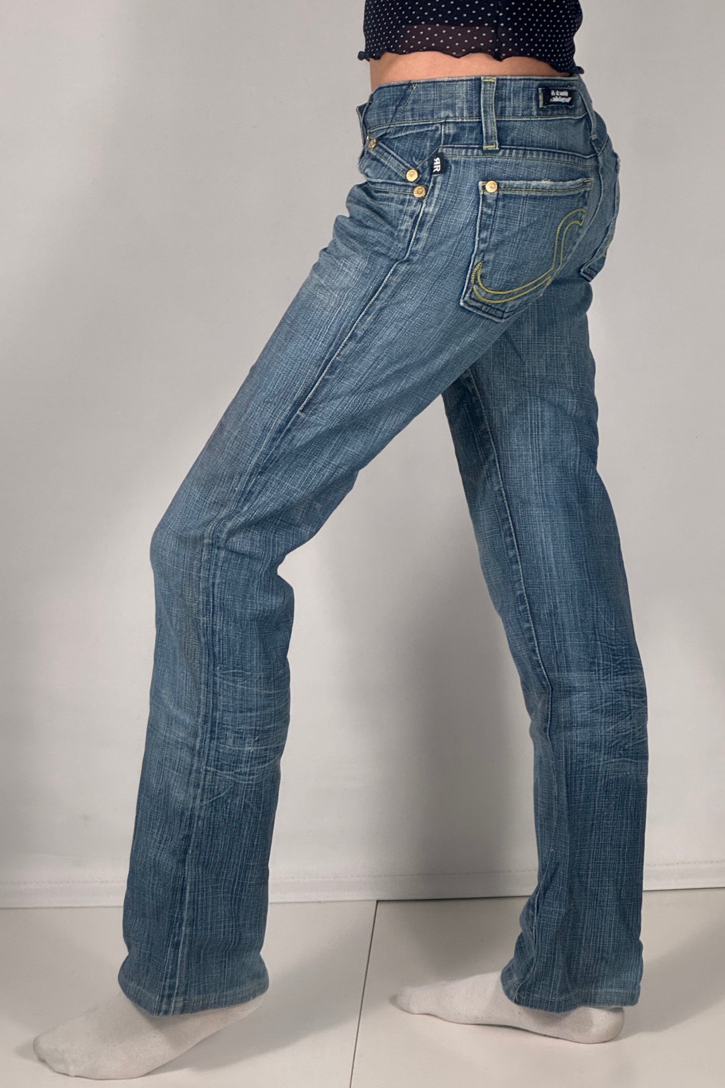 Lågmidjade jeans stl: XS/S