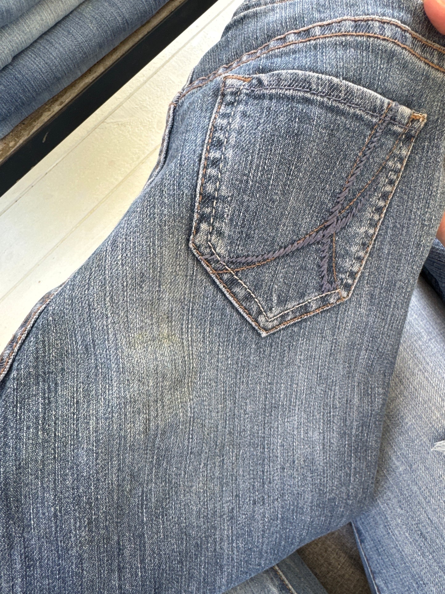 Lågmidjade jeans stl: XS