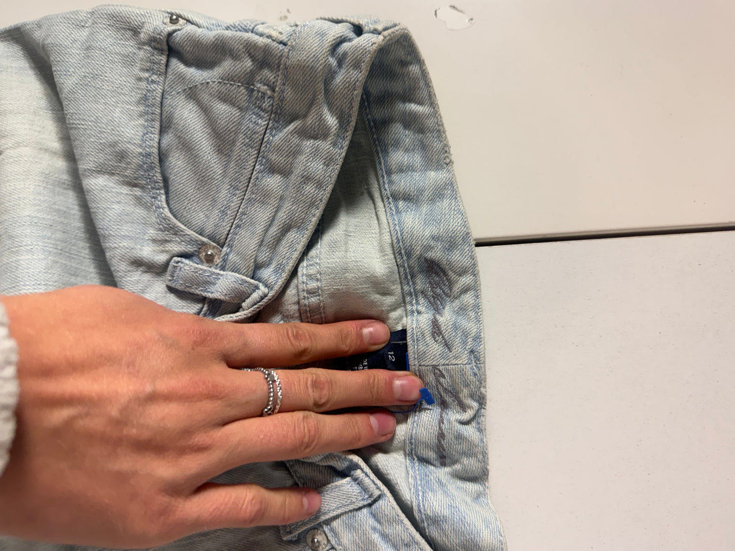 Lågmidjade jeans stl: XXXS