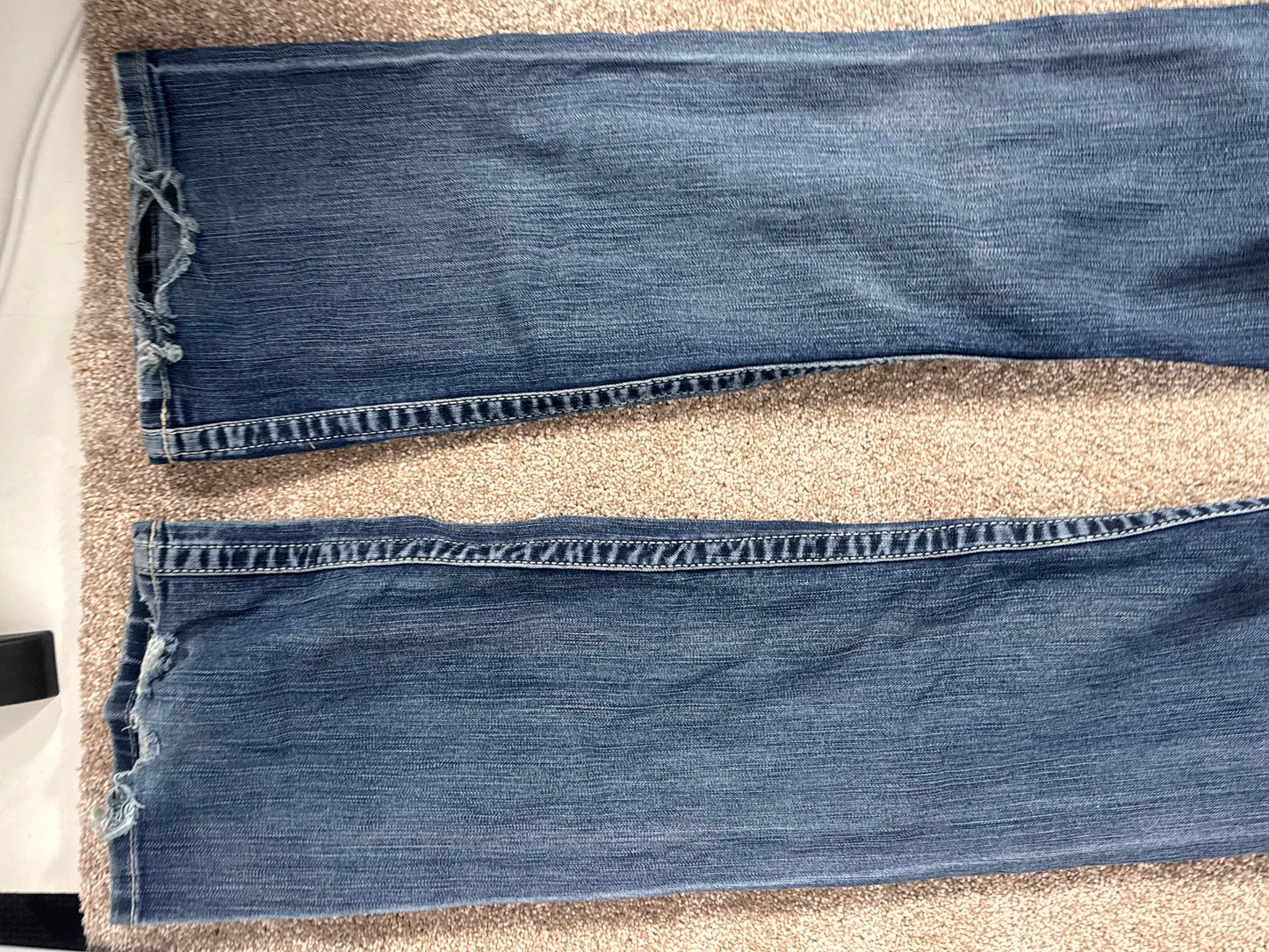 Lågmidjade jeans stl: S