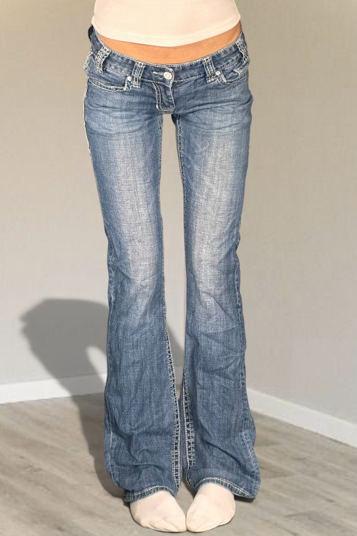 Lågmidjade jeans stl: XS
