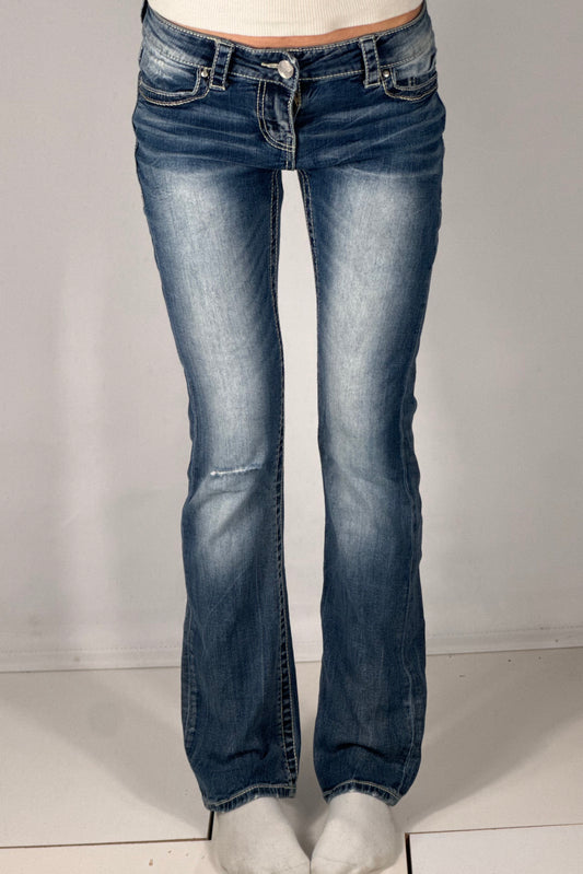 Lavtaljede jeans str: XS/S