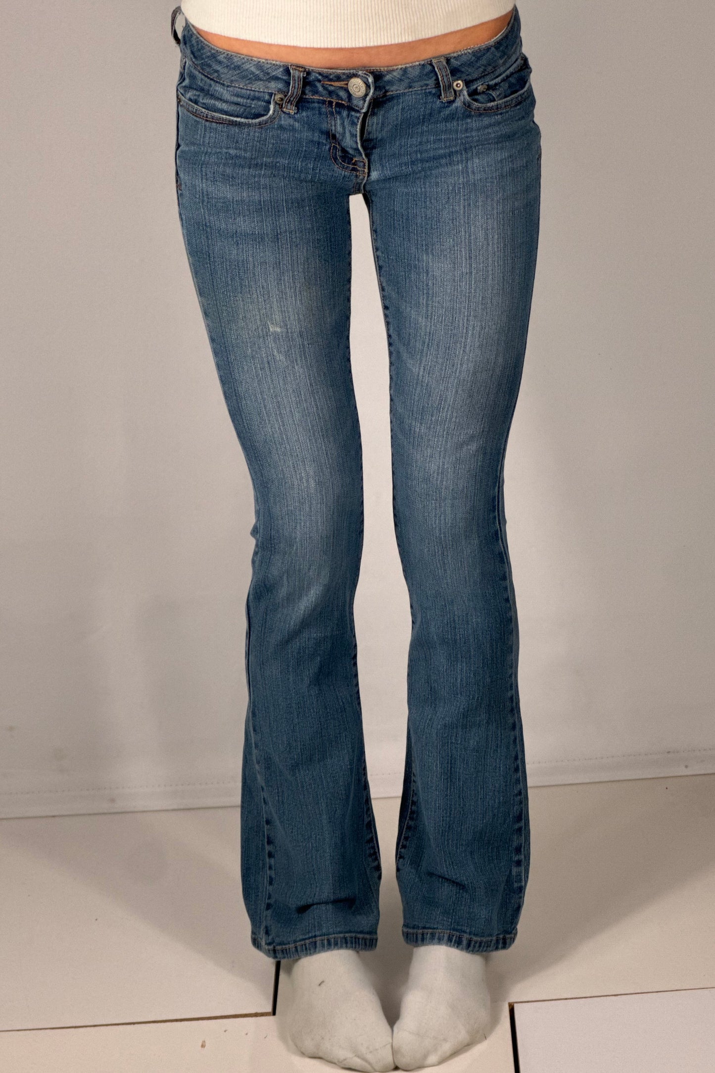 Lavlivede jeans str: XXS