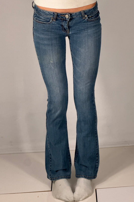 Lavlivede jeans str: XXS