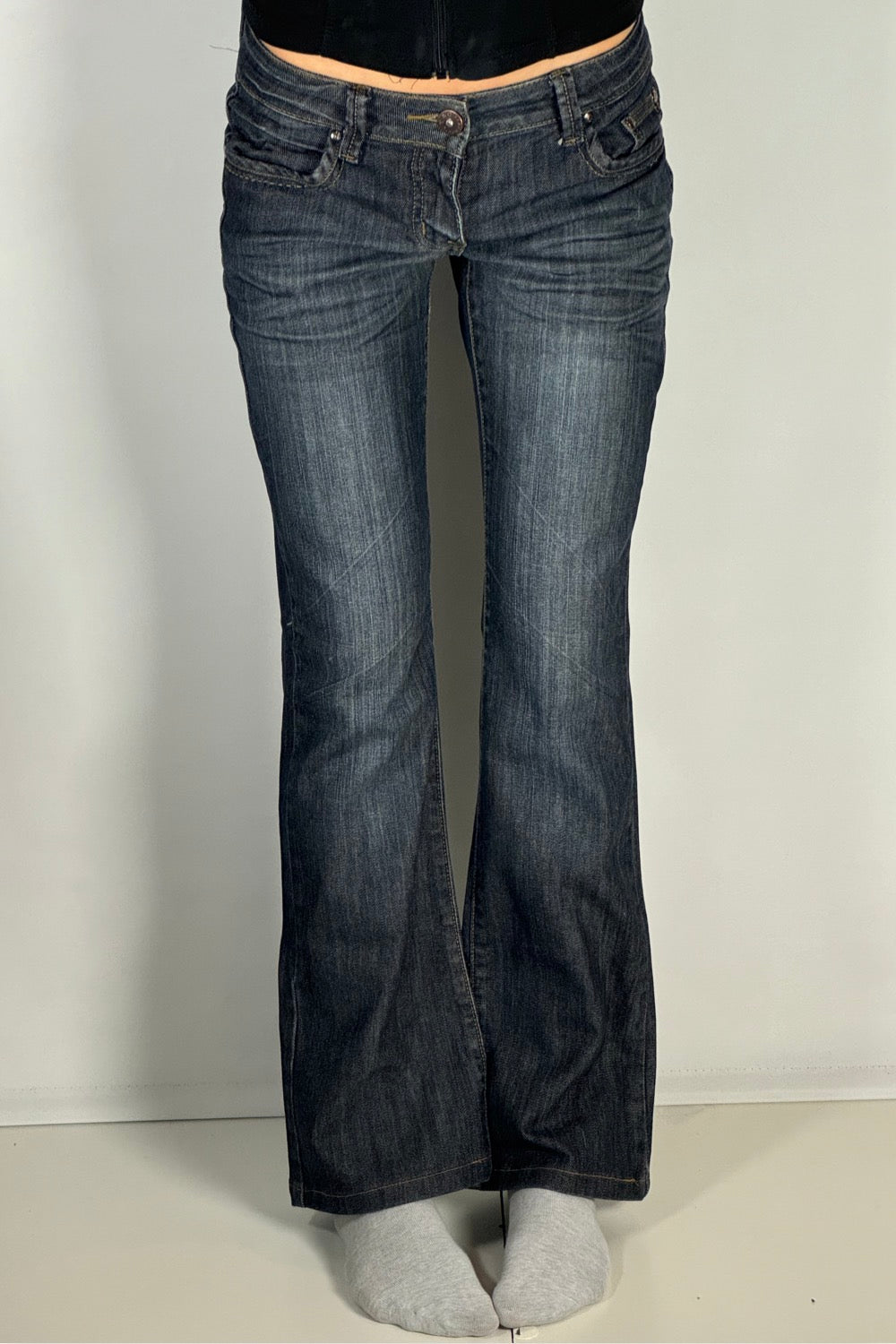Lågmidjade jeans stl: S