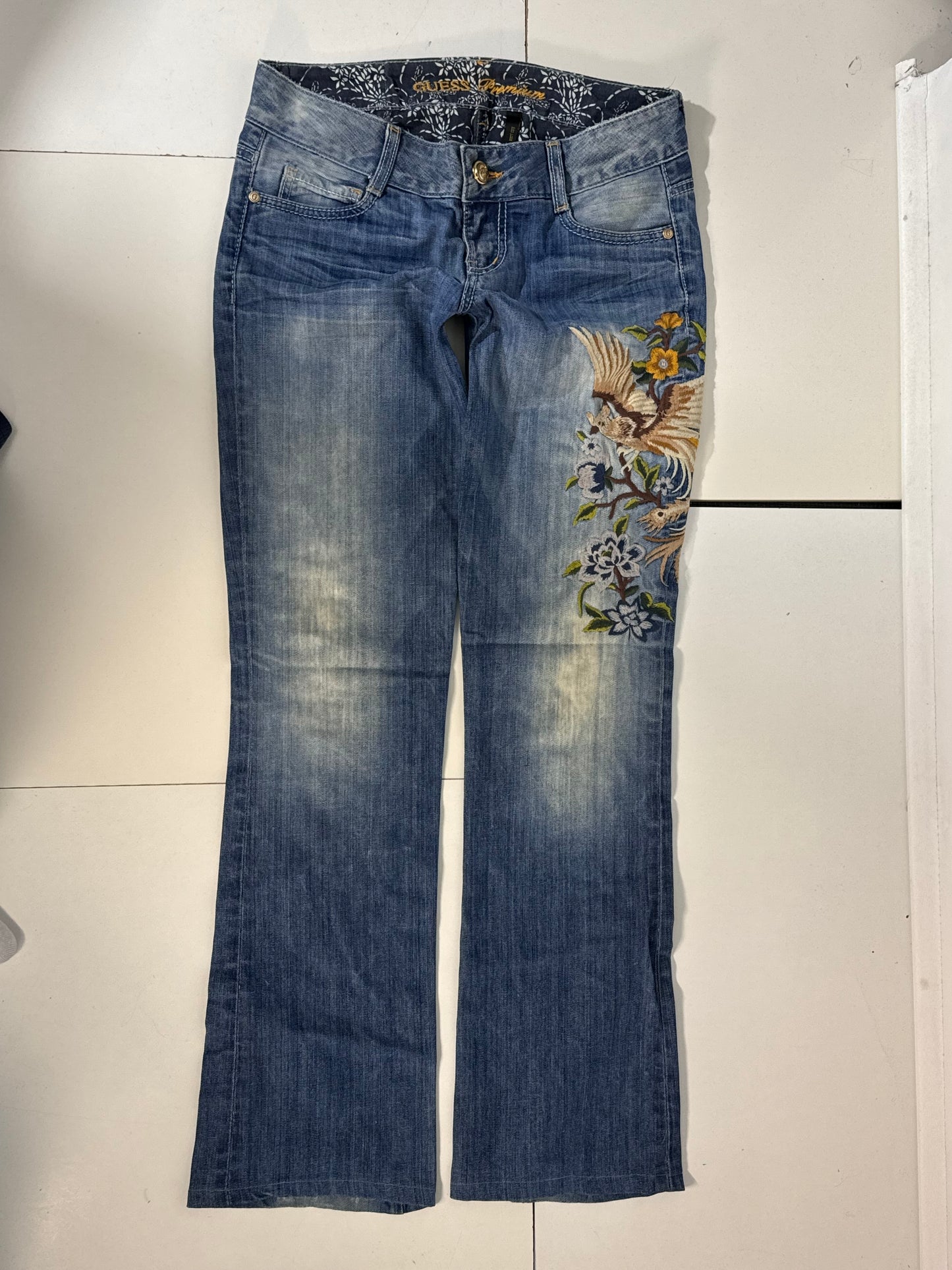 Lågmidjade jeans stl: S