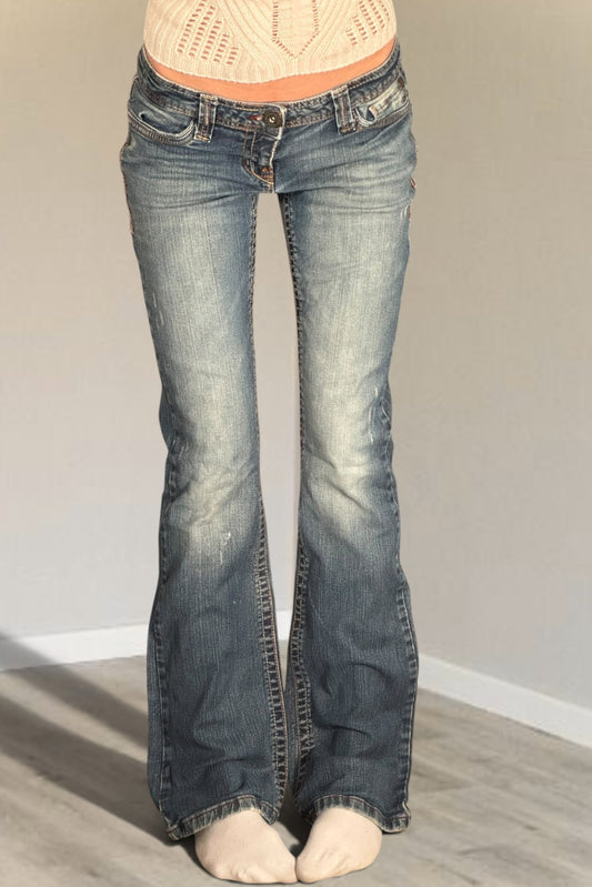 Lågmidjade jeans stl: XS