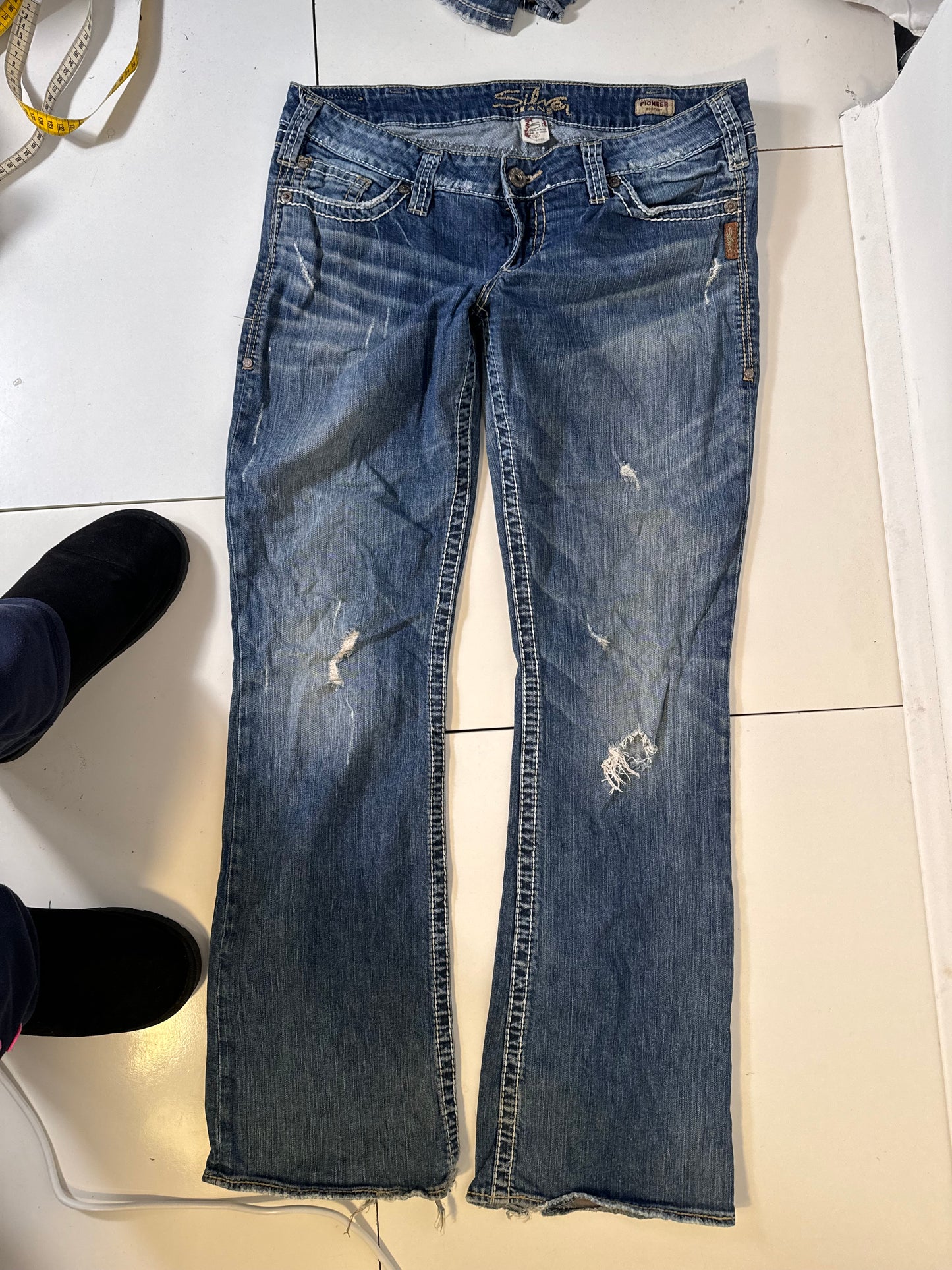 Lågmidjade jeans stl: L