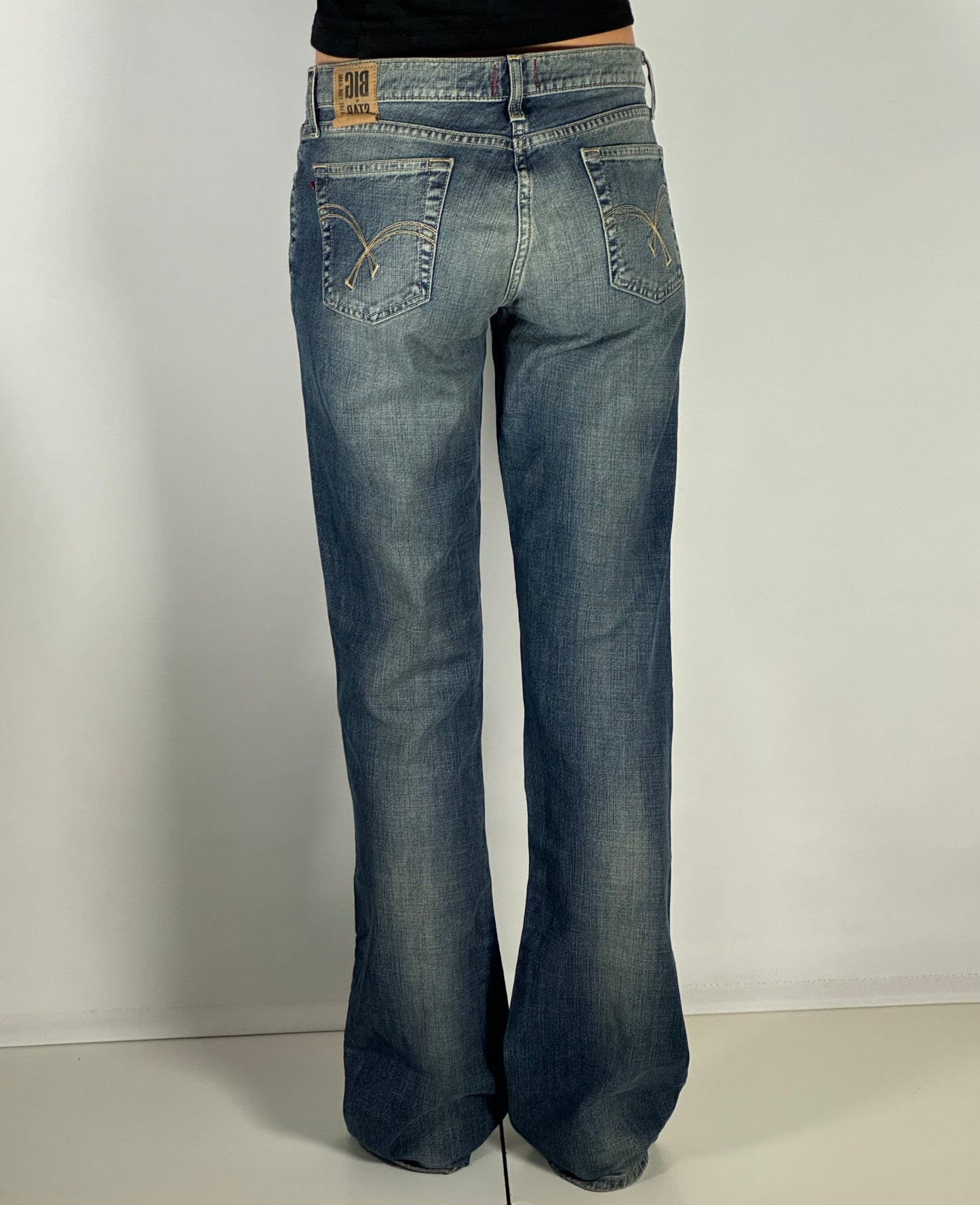 Lågmidjade jeans stl: S