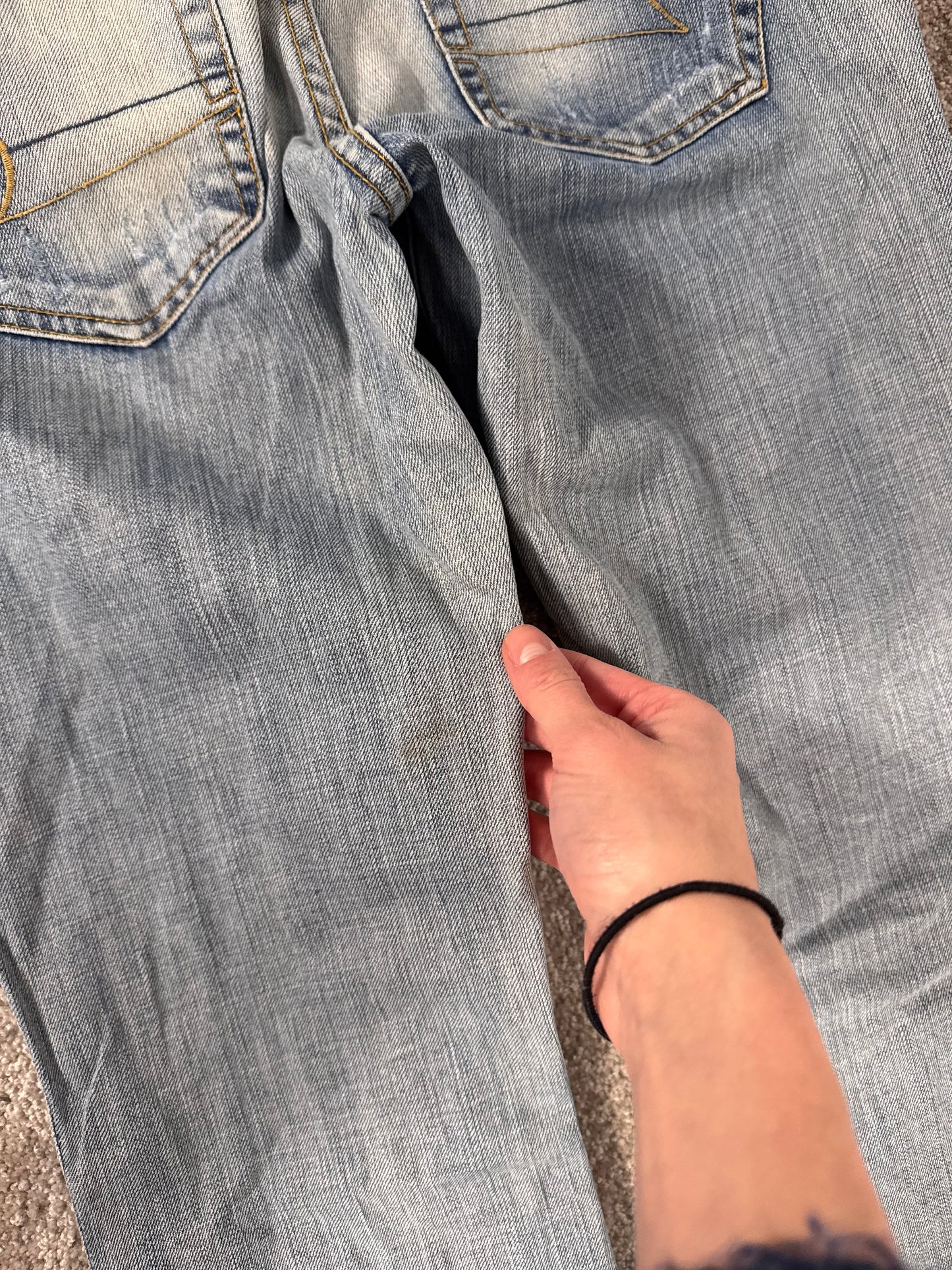 Lågmidjade jeans stl: S