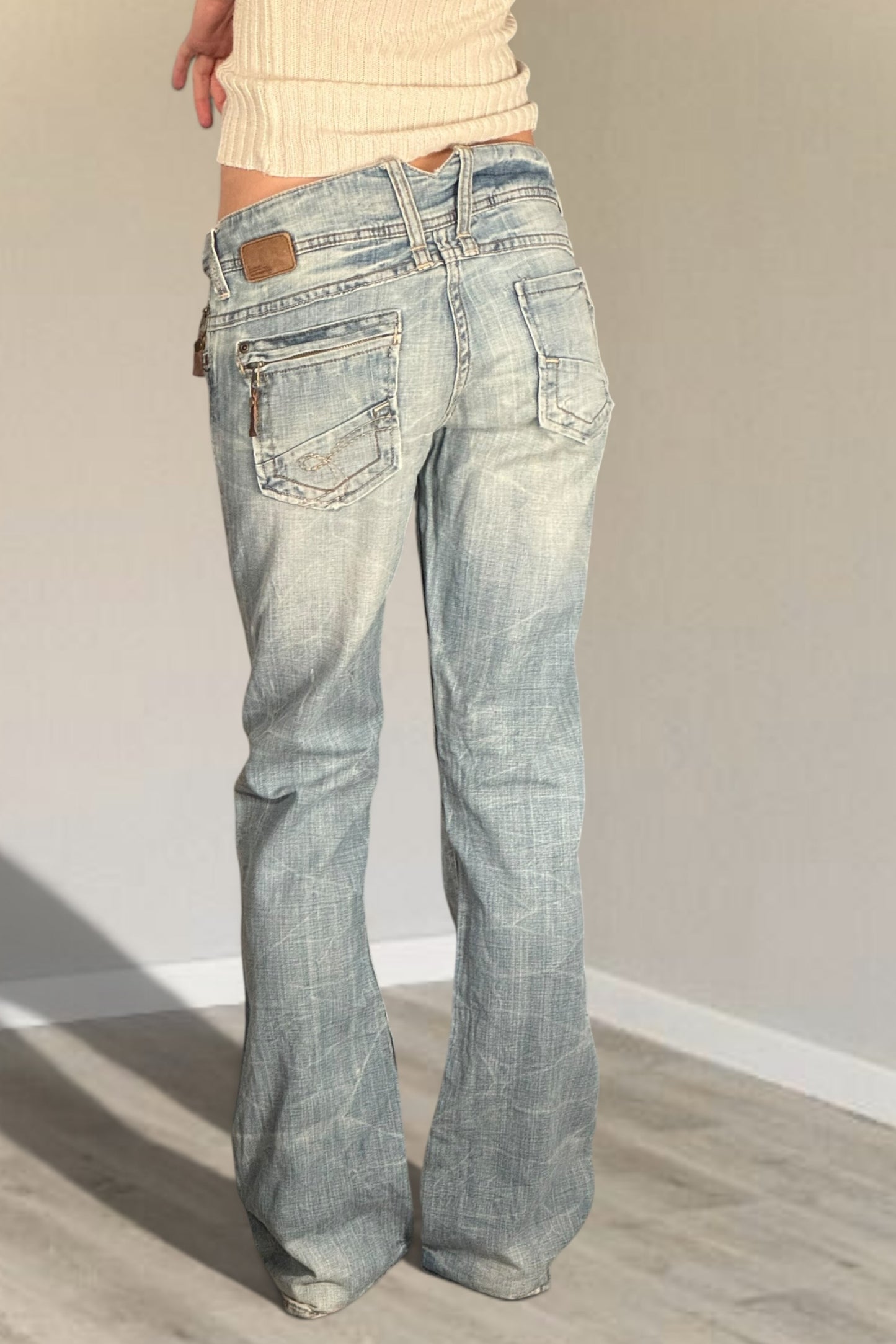 Lågmidjade jeans stl: XS/S