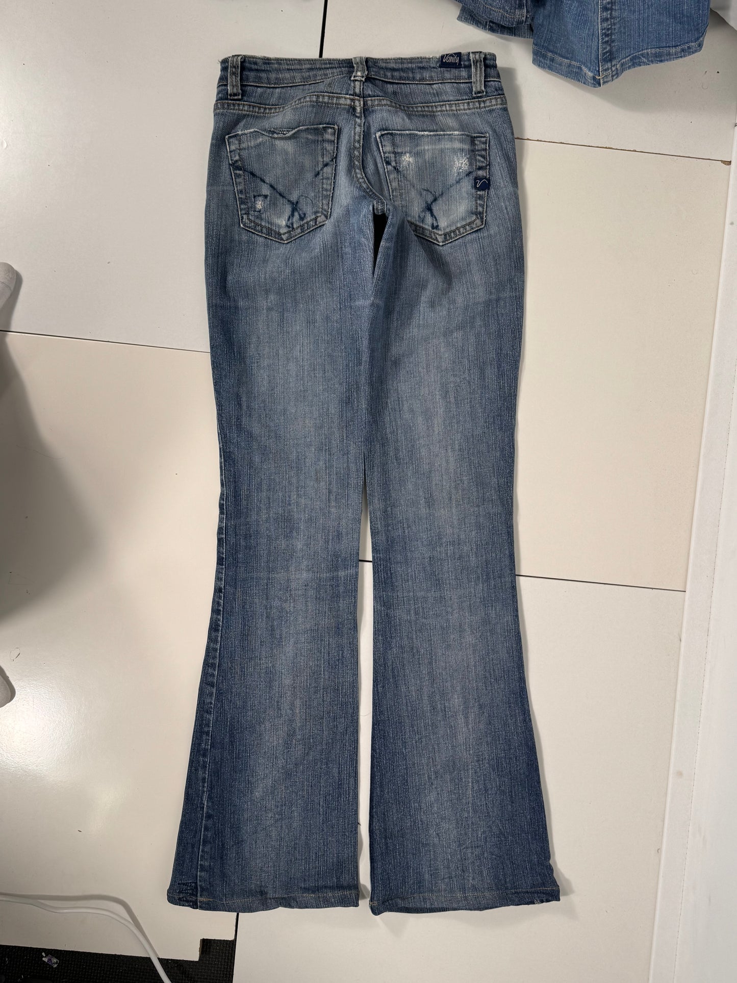 Lavt-sittende jeans str: XS