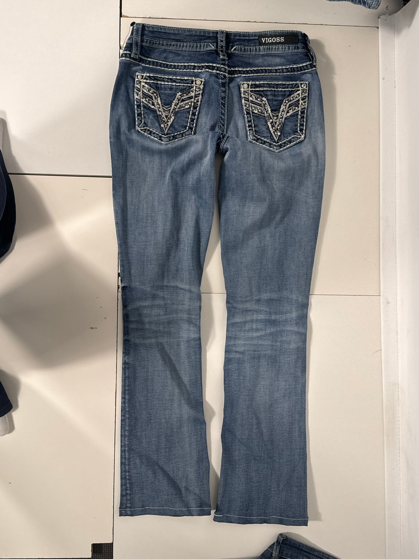 Lågmidjade jeans stl: S