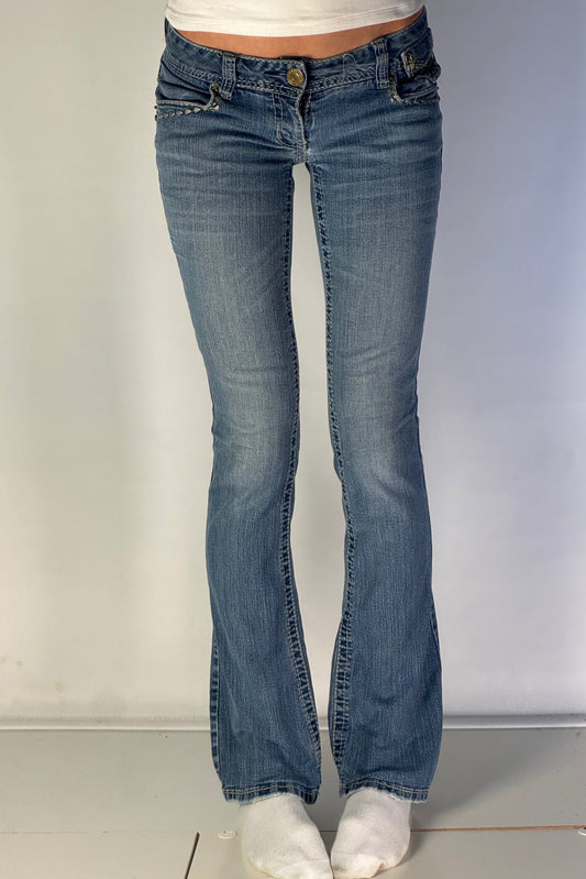 Lågmidjade jeans stl: XXS