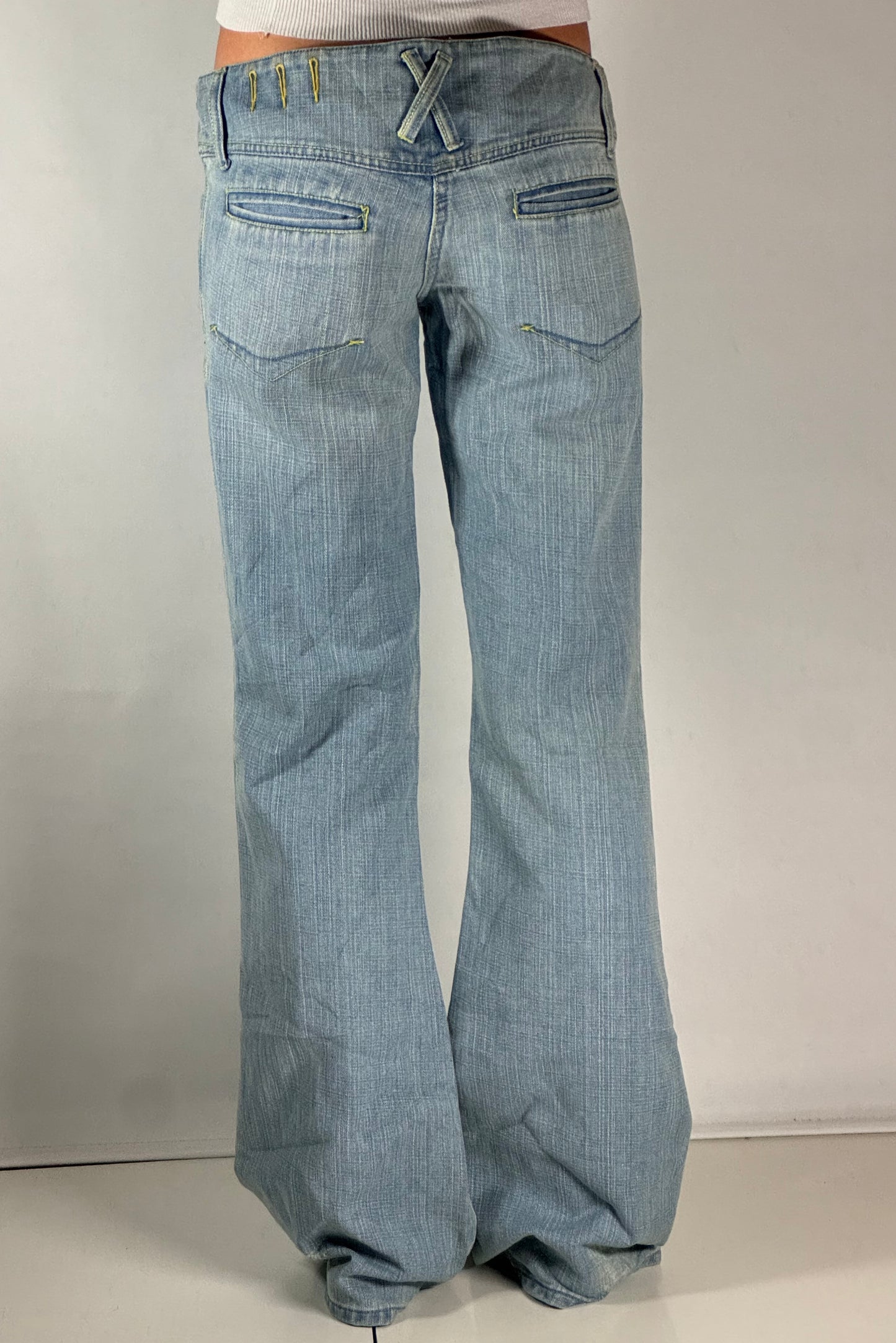 Lågmidjade jeans stl: S/M