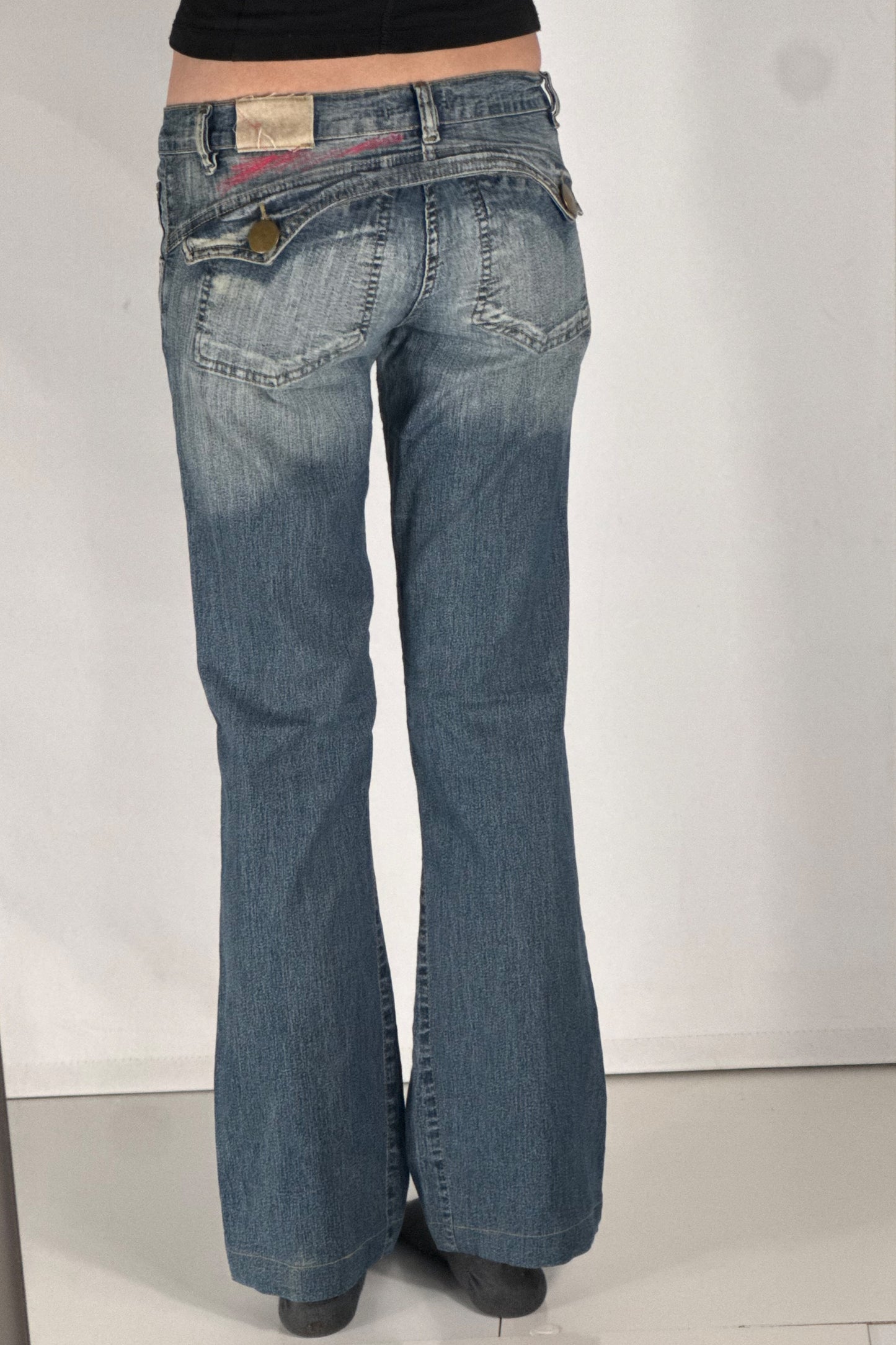 Lågmidjade jeans stl: XS