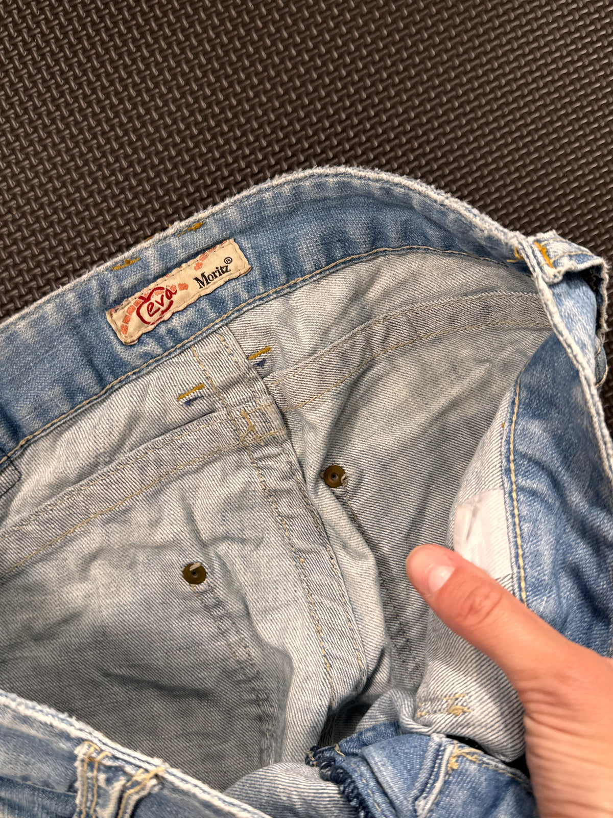 Lågmidjade jeans stl: S