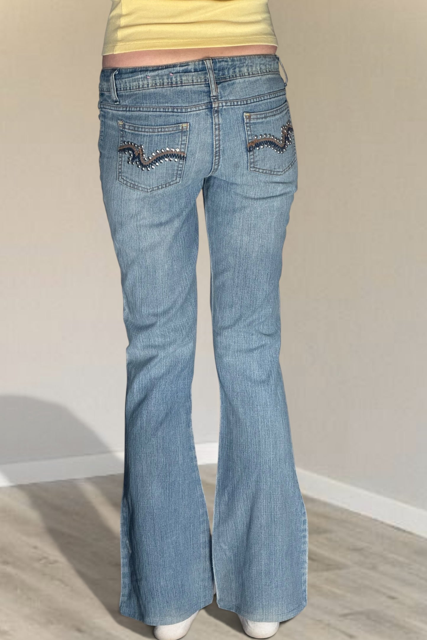 Lågmidjade jeans stl: XS