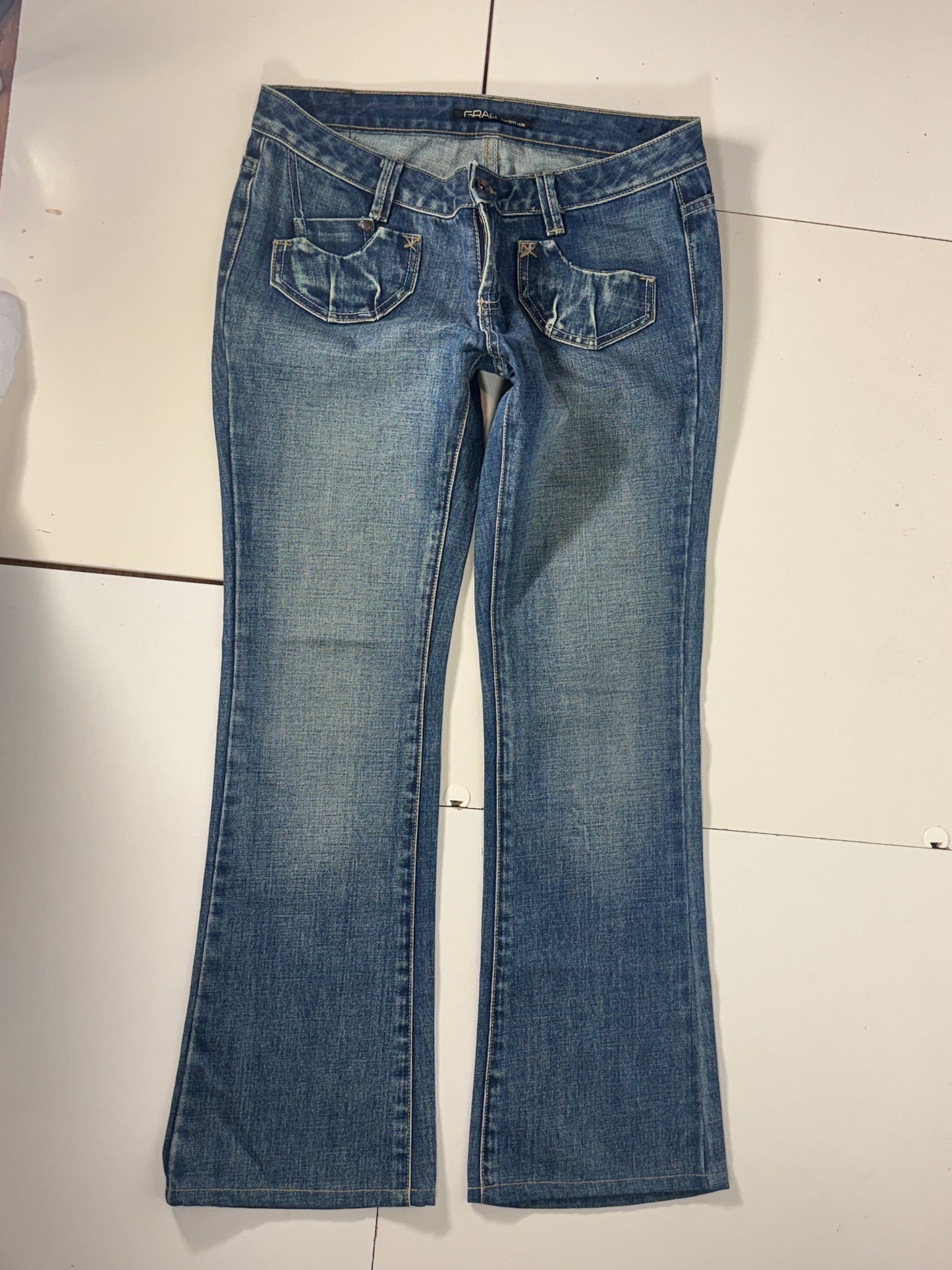 Lågmidjade jeans stl: M