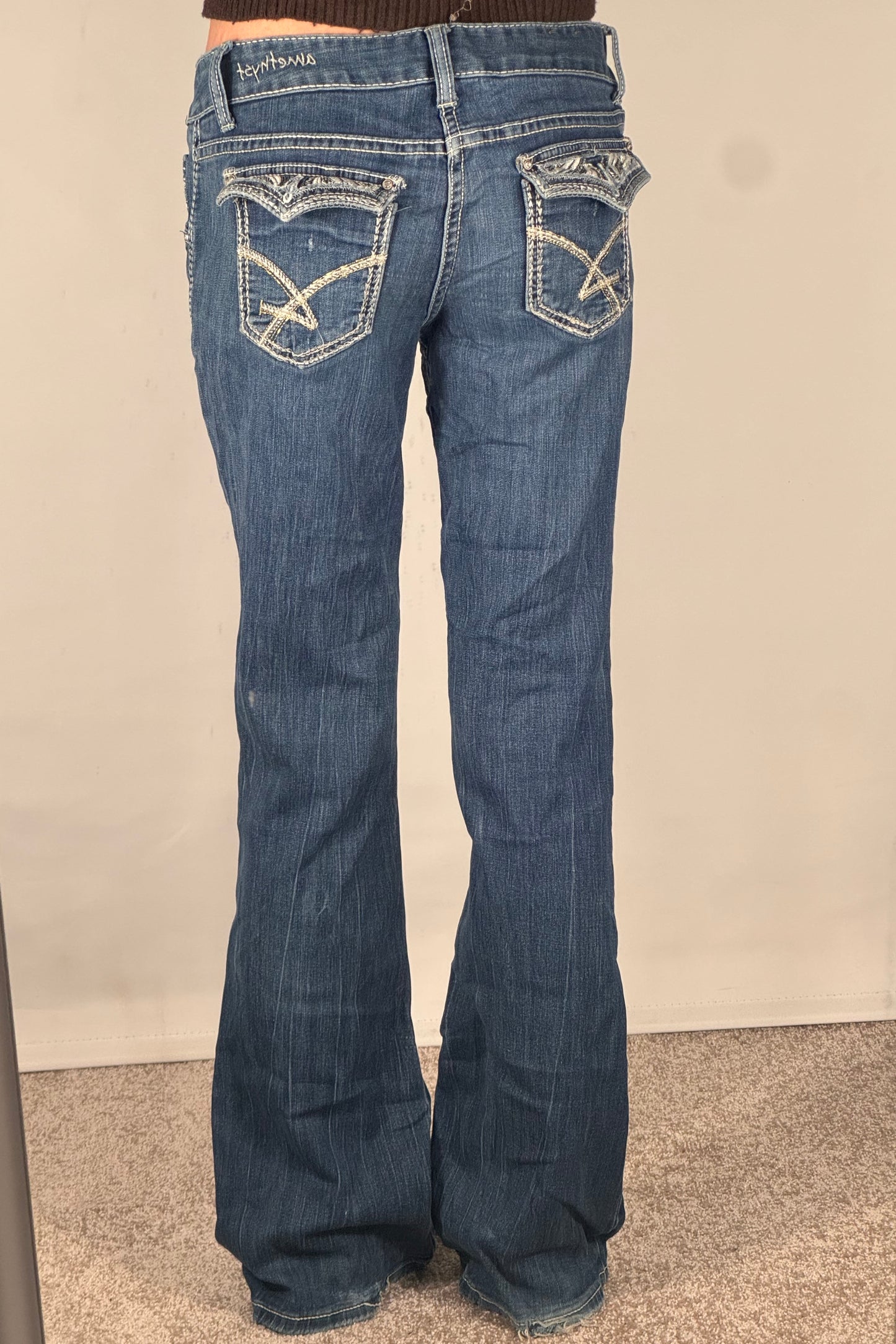 Lågmidjade jeans stl: M