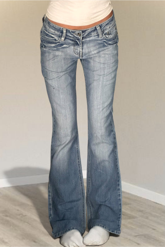 Lågmidjade jeans stl: S