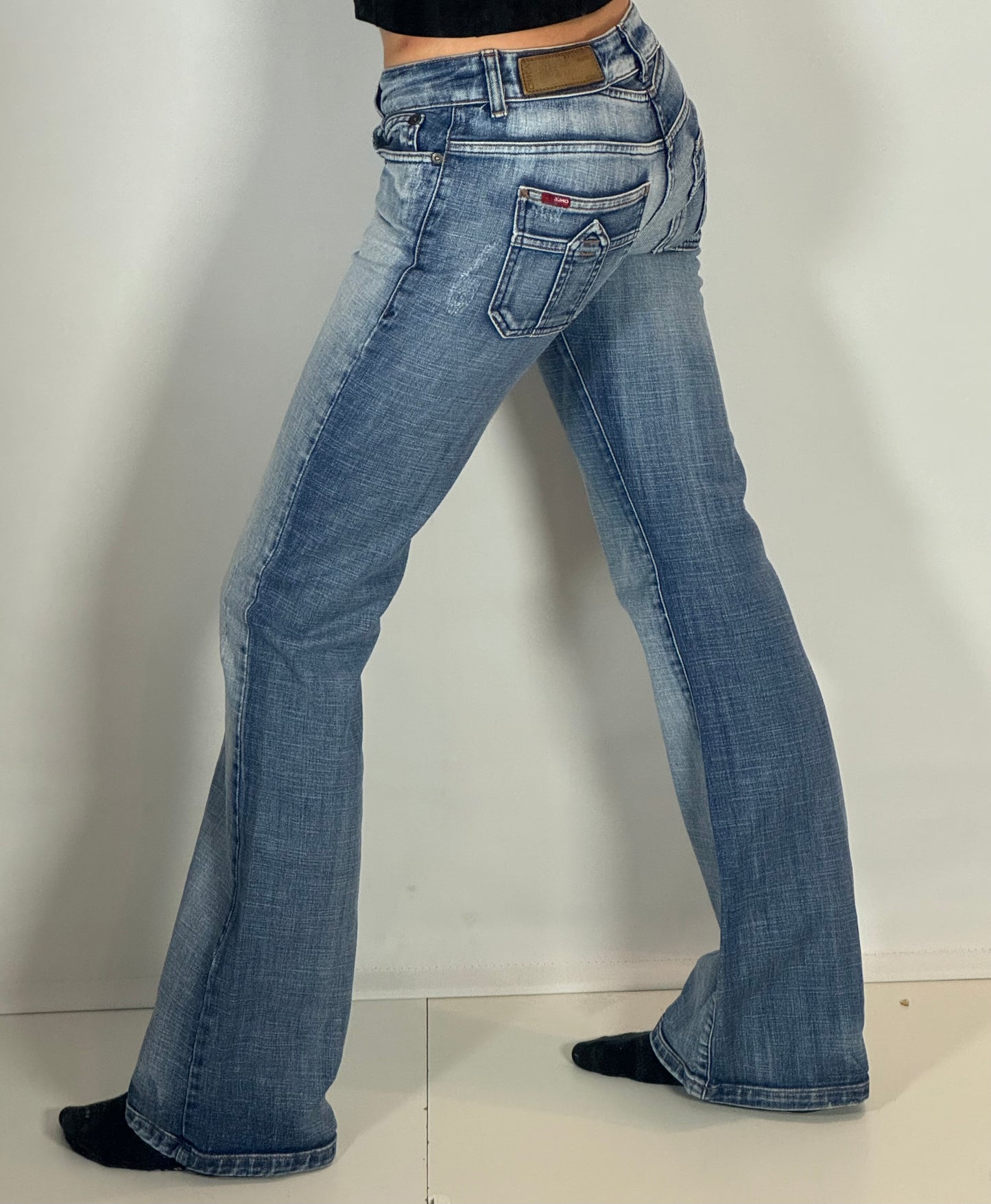 Lågmidjade jeans stl: S
