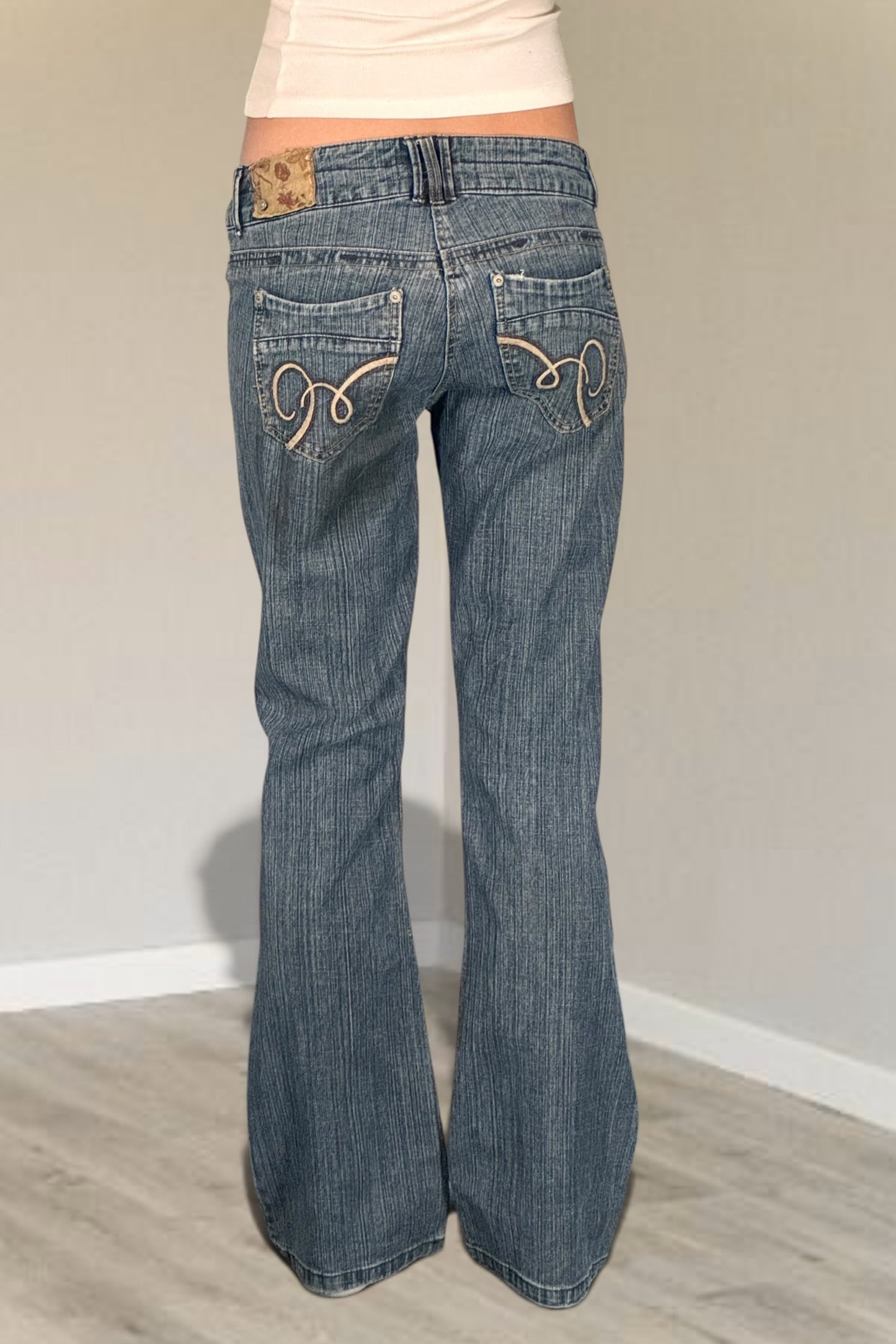 Lågmidjade jeans stl: XS