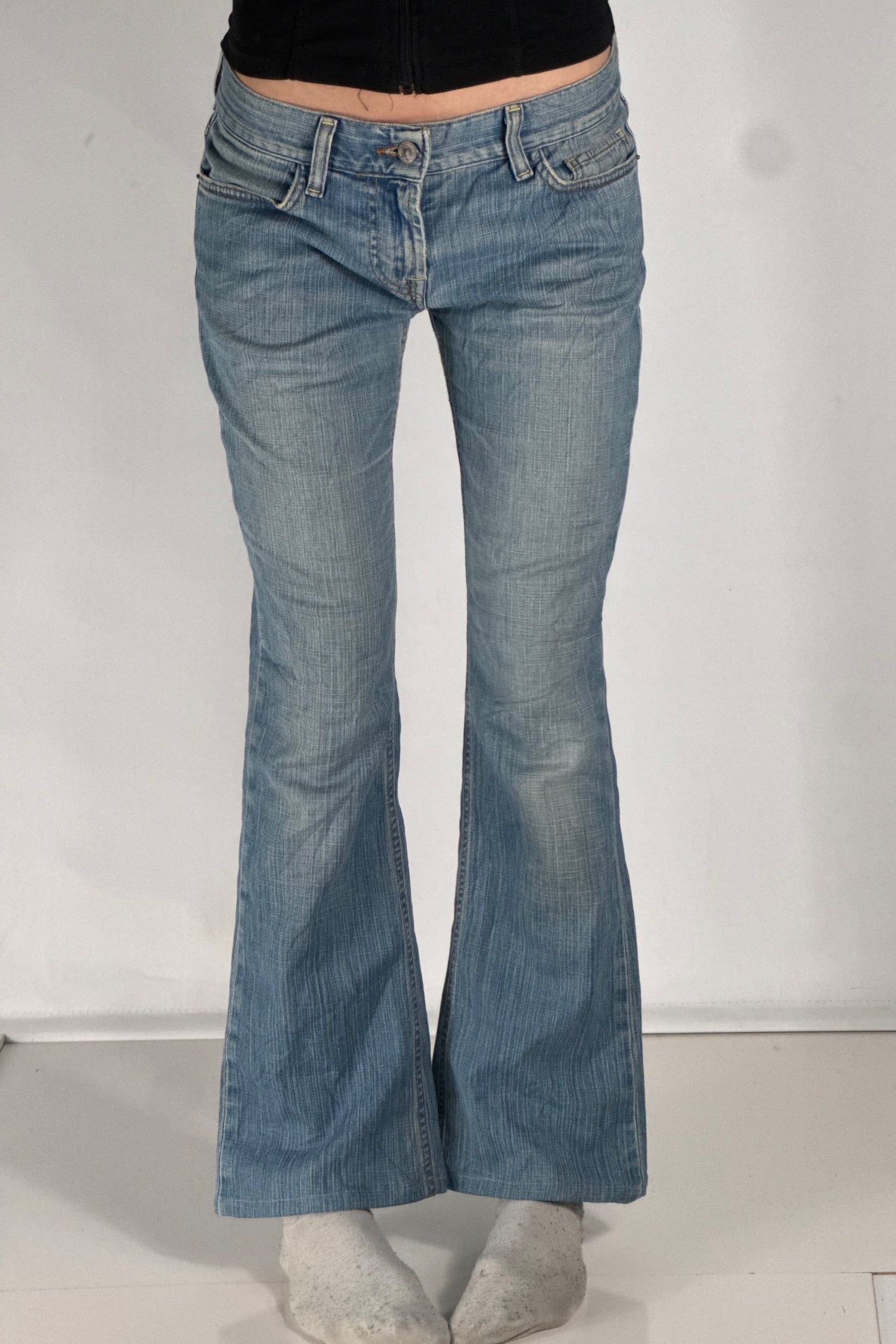 Lågmidjade jeans stl: S