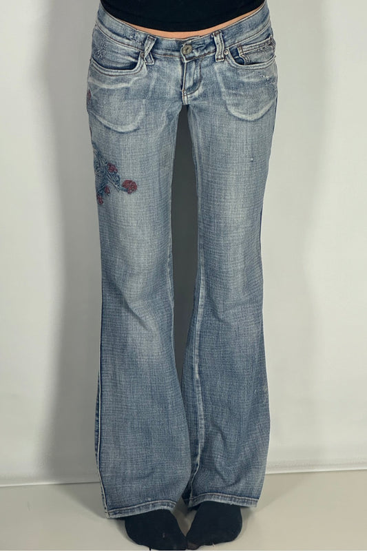 Lågmidjade jeans stl: S
